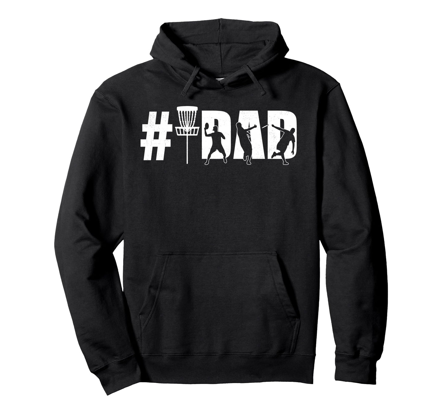 Number One Disc Golf Dad Fathers Day 1 Daddy Hoodie - Graphic Print Unisex - T-Shirt, Sweatshirt, Hoodie