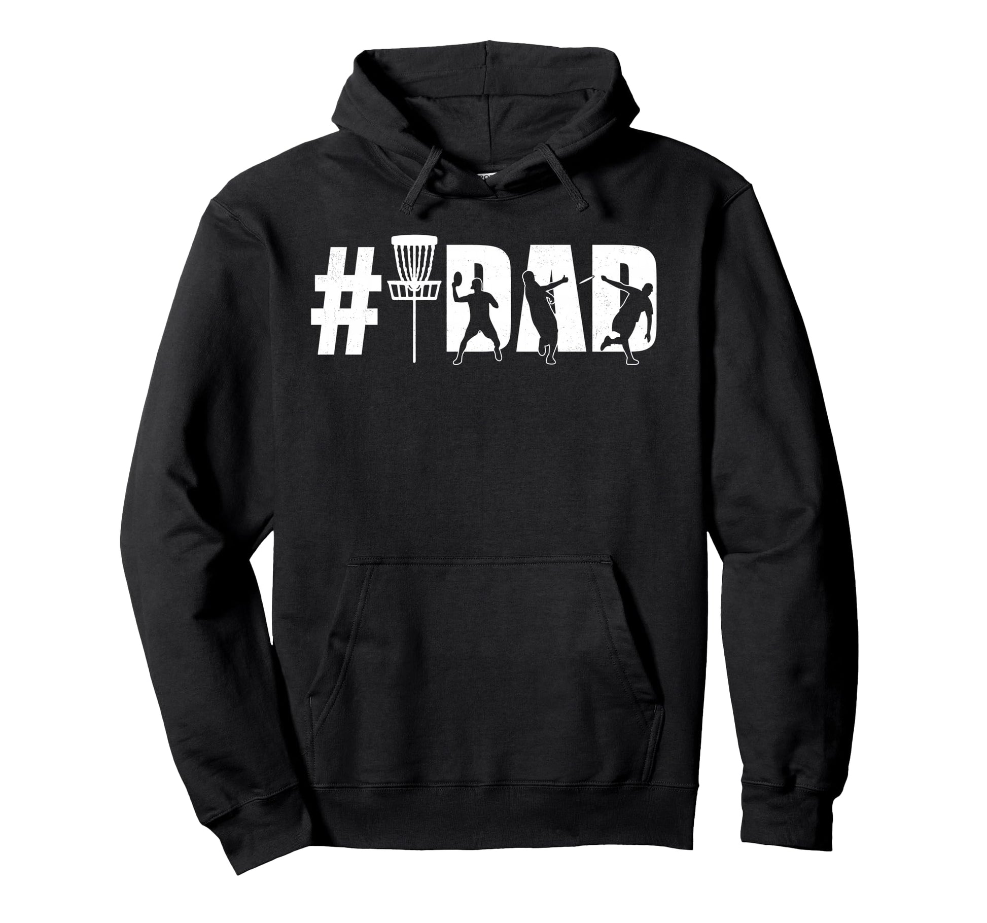 Number One Disc Golf Dad Fathers Day 1 Daddy Hoodie - Graphic Print Unisex - T-Shirt, Sweatshirt, Hoodie