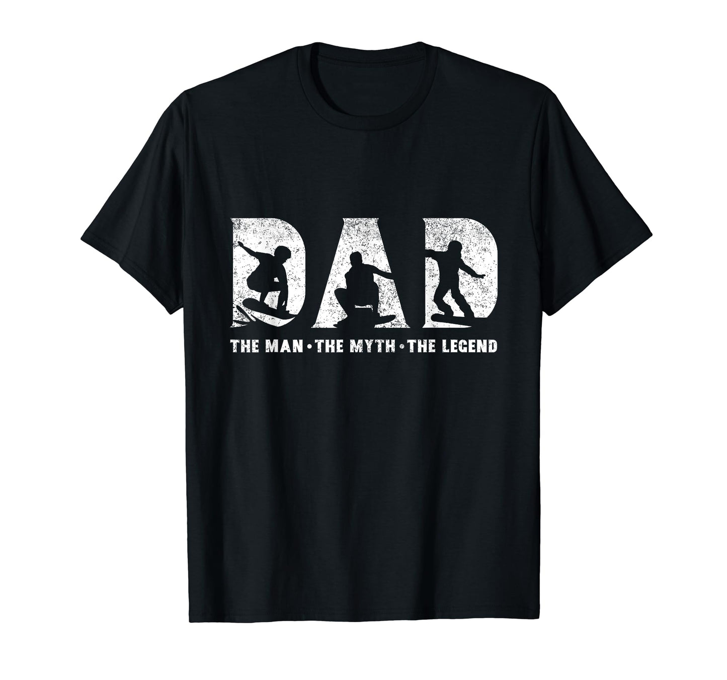 Sandboarding Dad Myth Legend Fathers T-Shirt - Fun Novelty Design Unisex - T-Shirt, Sweatshirt, Hoodie