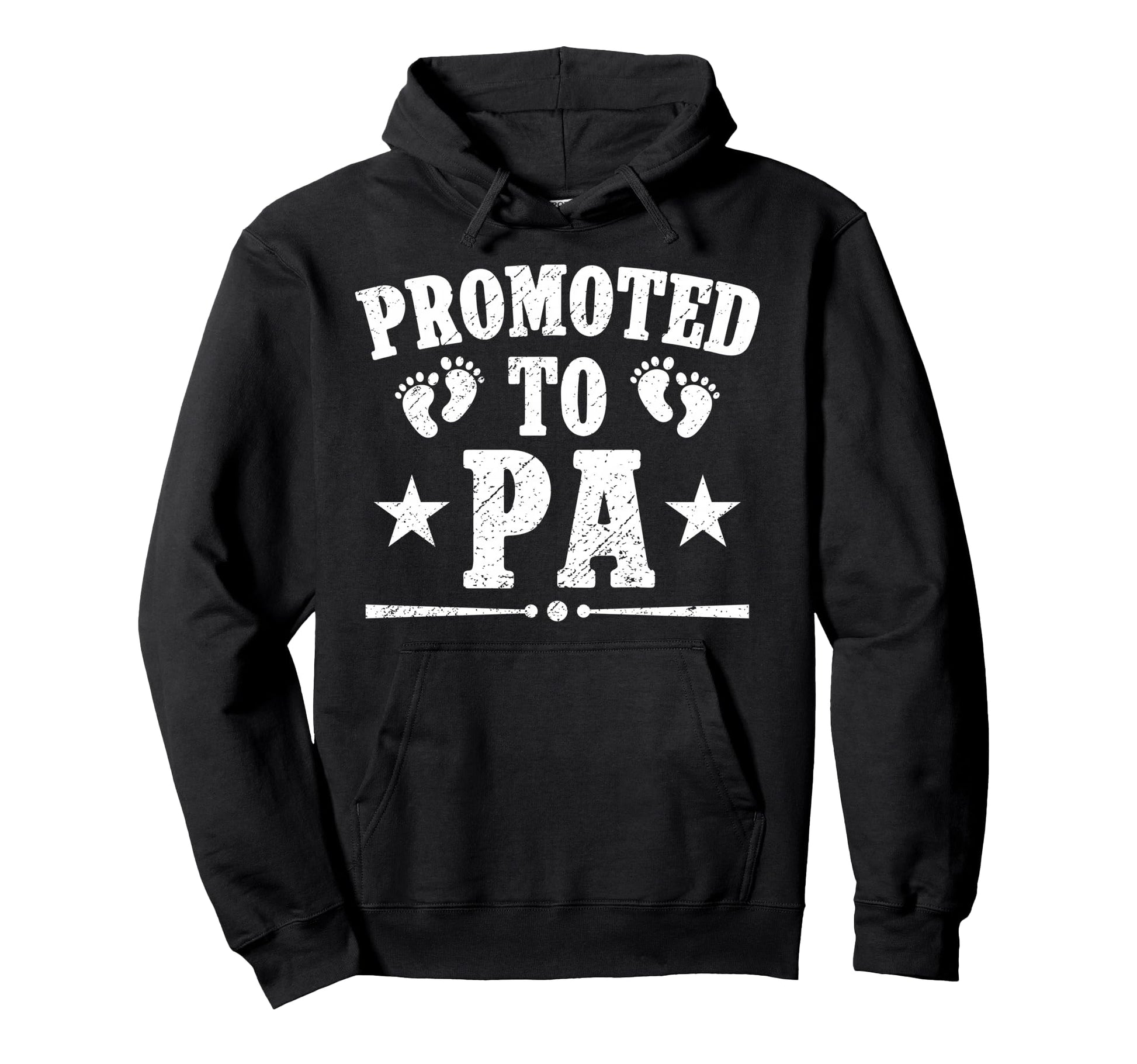 Promoted To Pa Future Pa Grandpa Hoodie - Fun Novelty Design for Adults - T-Shirt, Sweatshirt, Hoodie