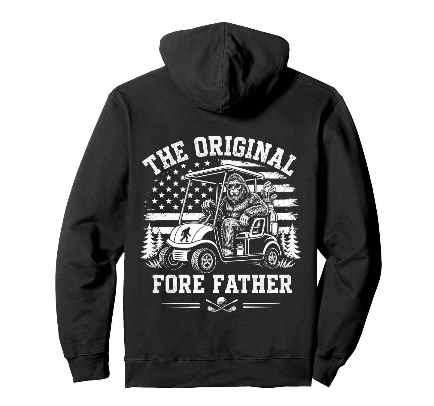 Original Fore Father Funny Patriotic Hoodie - Minimalist Print Unisex - T-Shirt, Sweatshirt, Hoodie