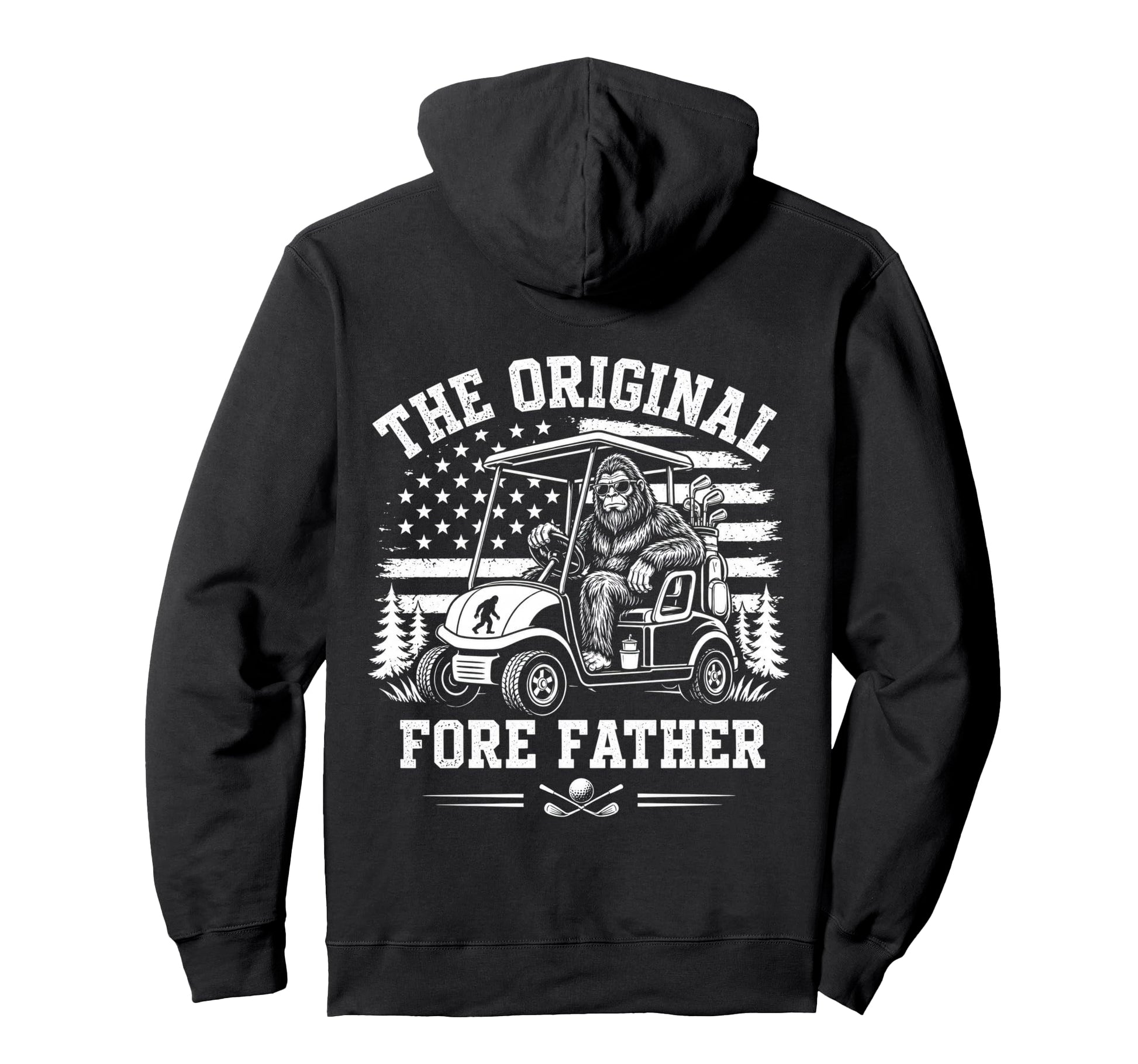 Original Fore Father Funny Patriotic Hoodie - Minimalist Print Unisex - T-Shirt, Sweatshirt, Hoodie