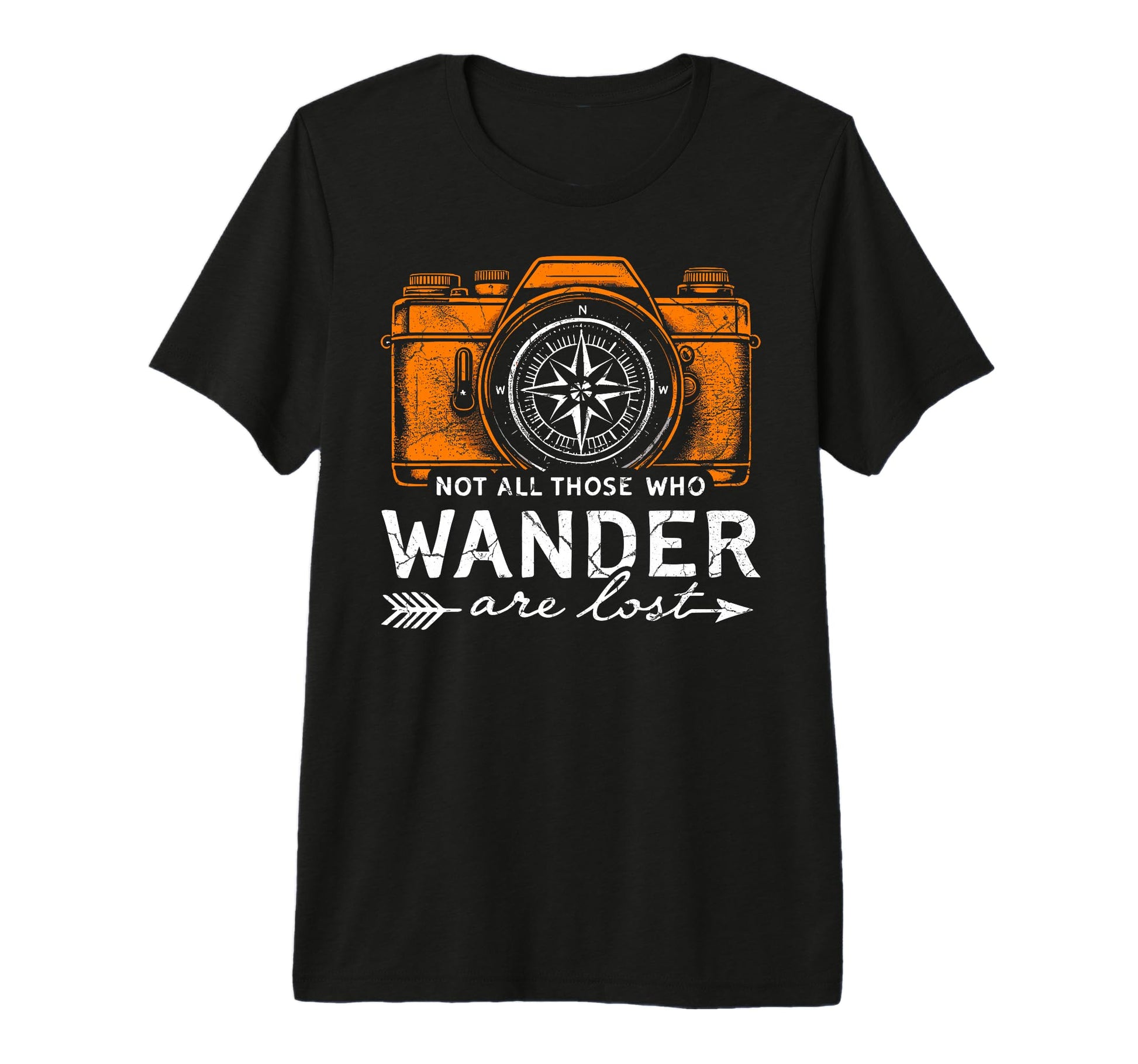 Not All Who Wander Lost Camping T-Shirt - Streetwear Style Men Women - T-Shirt, Sweatshirt, Hoodie