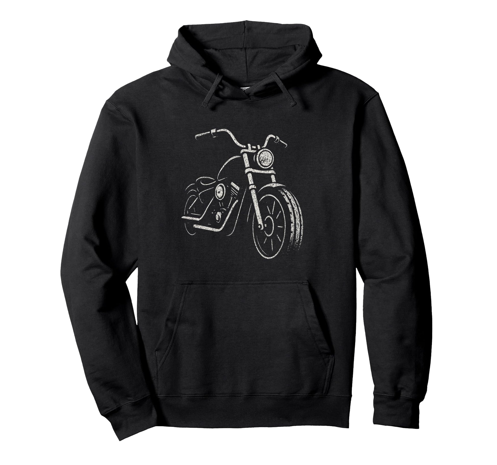 Motorcycle Mens Biker Hoodie - Aesthetic Graphic Unisex - T-Shirt, Sweatshirt, Hoodie