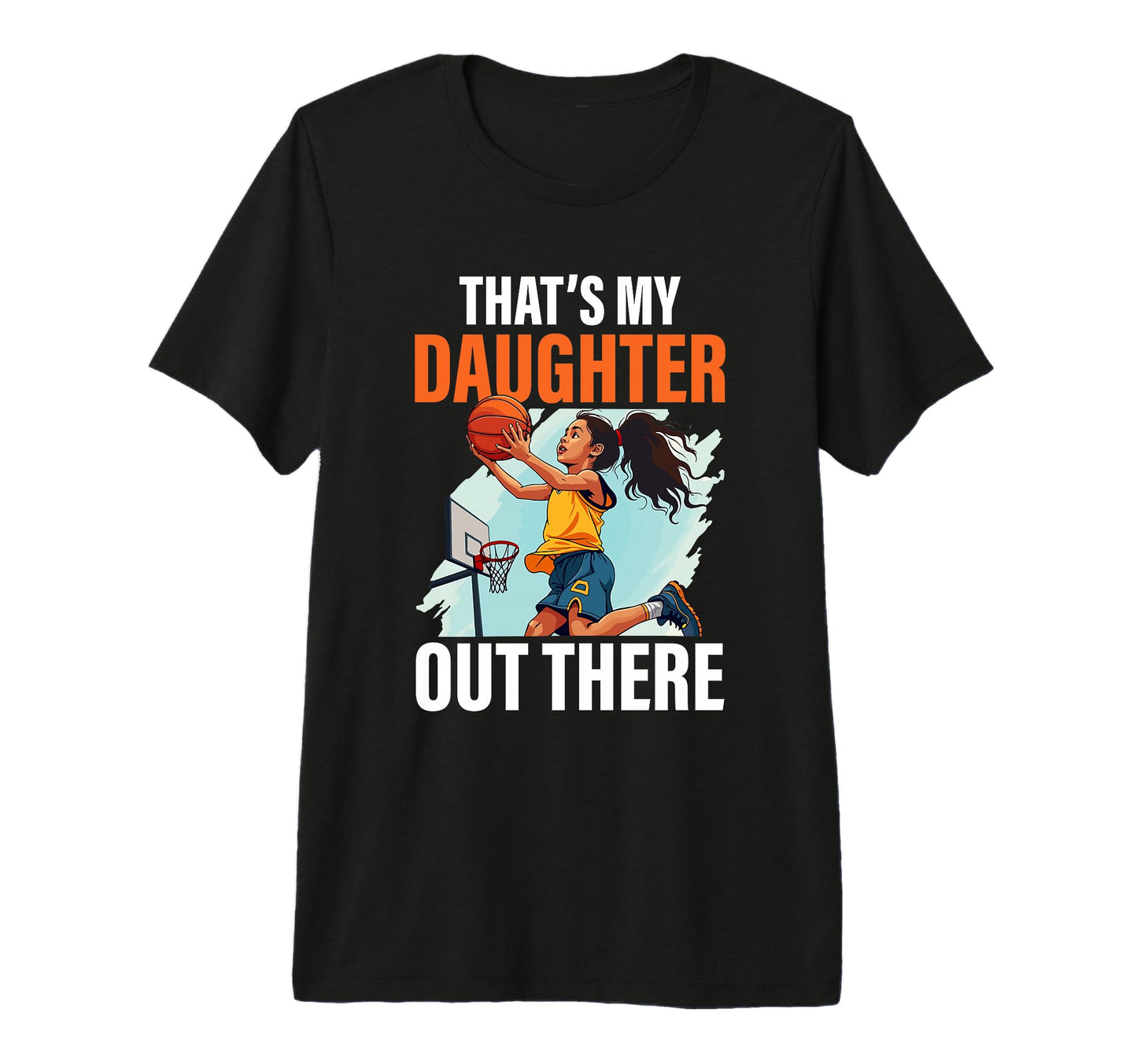 Fathers Day Basketball Dad Game Day Tri T-Shirt - Trendy Graphic Men Women - T-Shirt, Sweatshirt, Hoodie