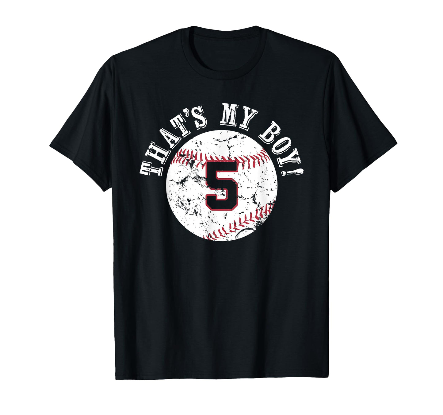 Unique Thats My 5 Baseball Player Mom T-Shirt - Streetwear Style Men Women - T-Shirt, Sweatshirt, Hoodie