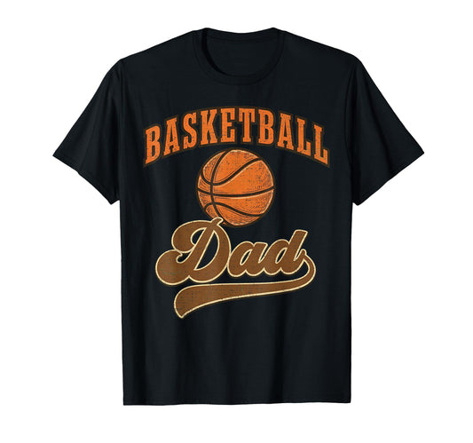 Basketball Dad Script Sports T-Shirt - Aesthetic Graphic Men Women - T-Shirt, Sweatshirt, Hoodie