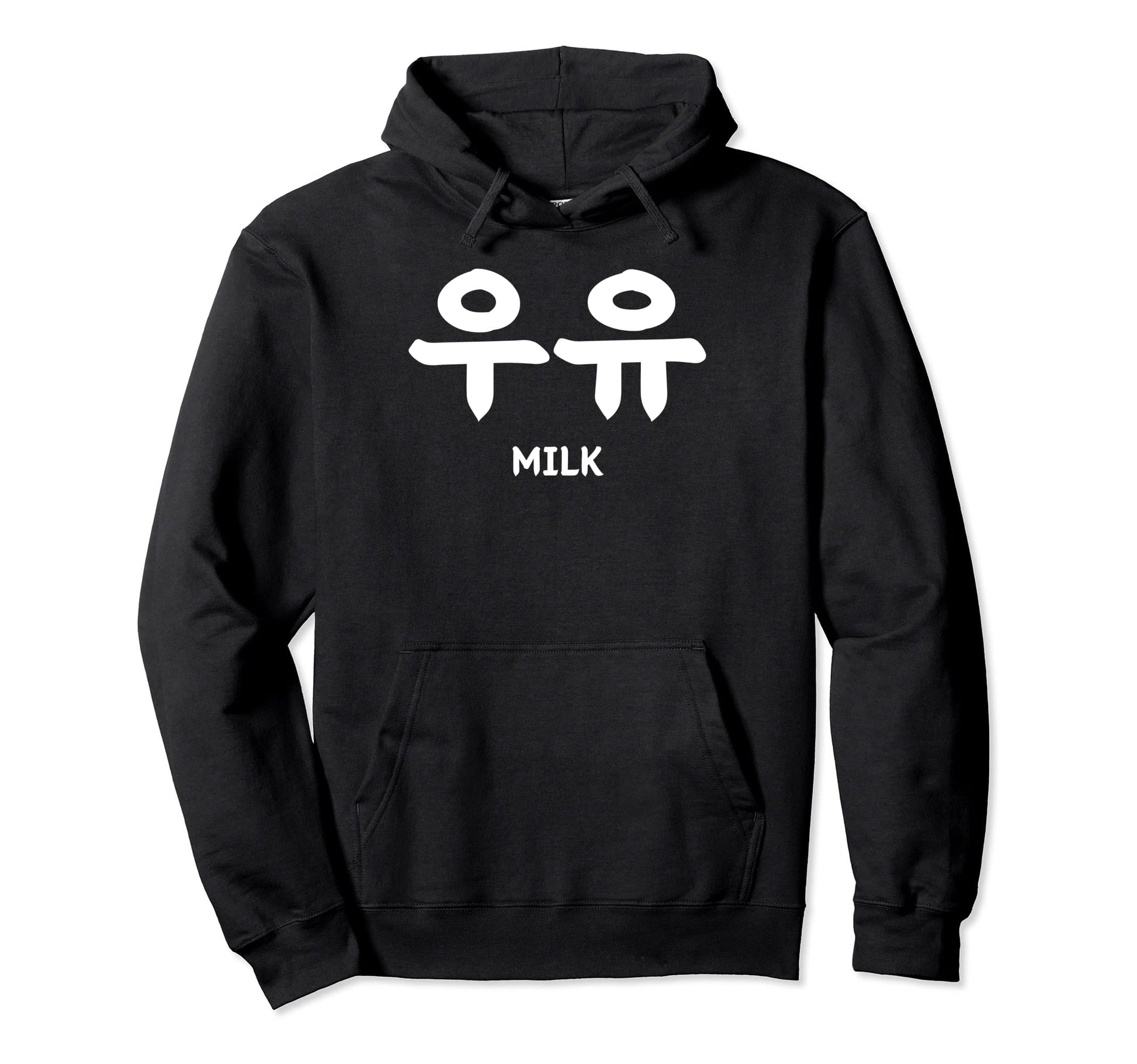 Korea Alphabet Writing Word Korean Hoodie - Fun Novelty Design Men Women - T-Shirt, Sweatshirt, Hoodie