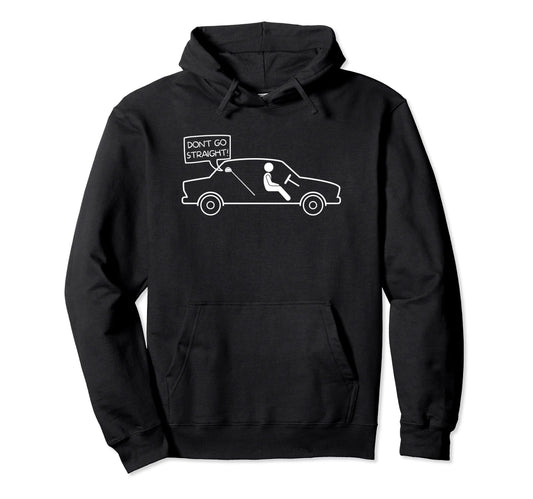 Backseat Driver Funny Dad Joke Golf Pun Hoodie - Trendy Graphic for Adults - T-Shirt, Sweatshirt, Hoodie
