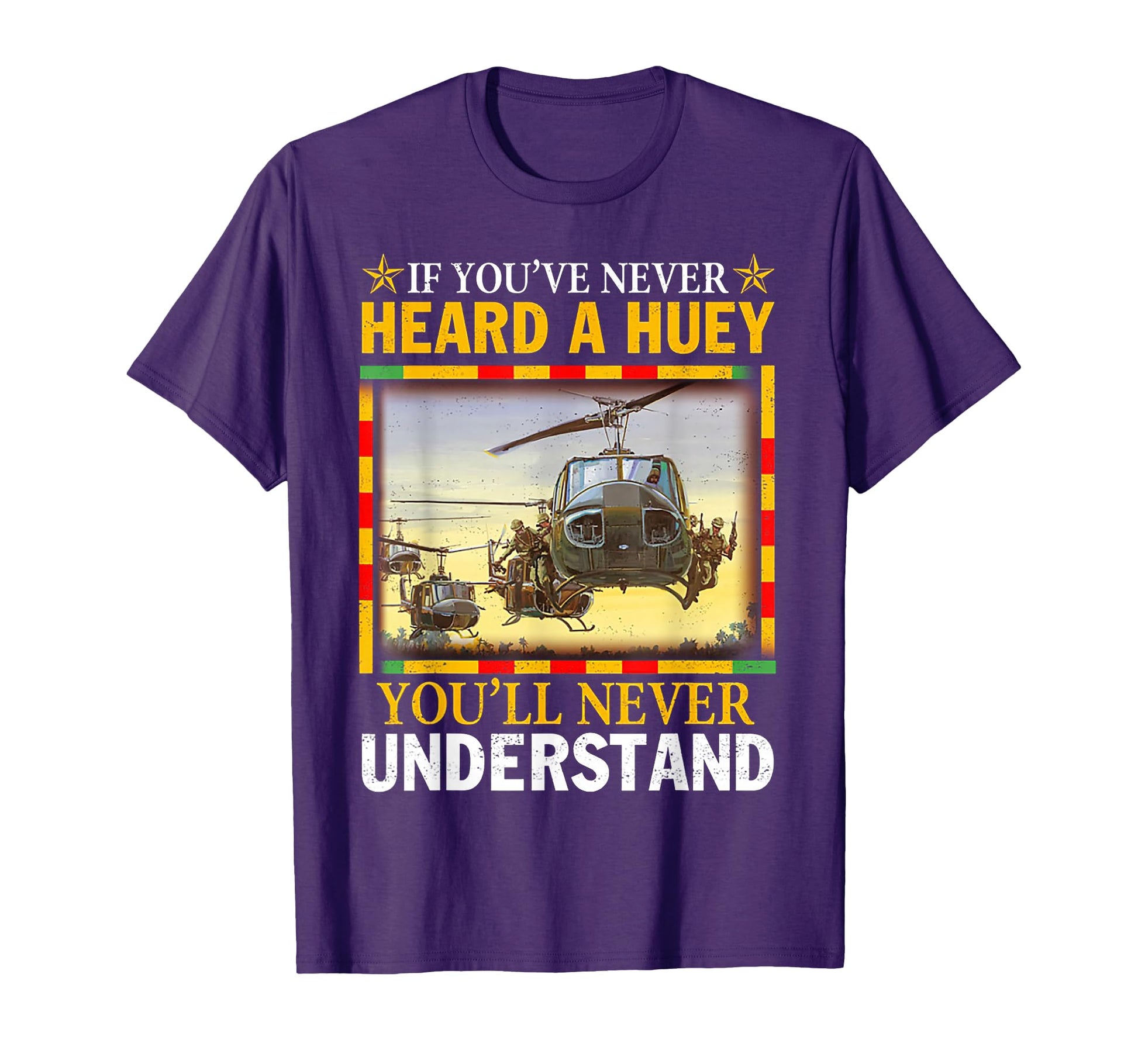 If Youve Never Heard Huey Youll Never T-Shirt - Custom Art Print Unisex - T-Shirt, Sweatshirt, Hoodie