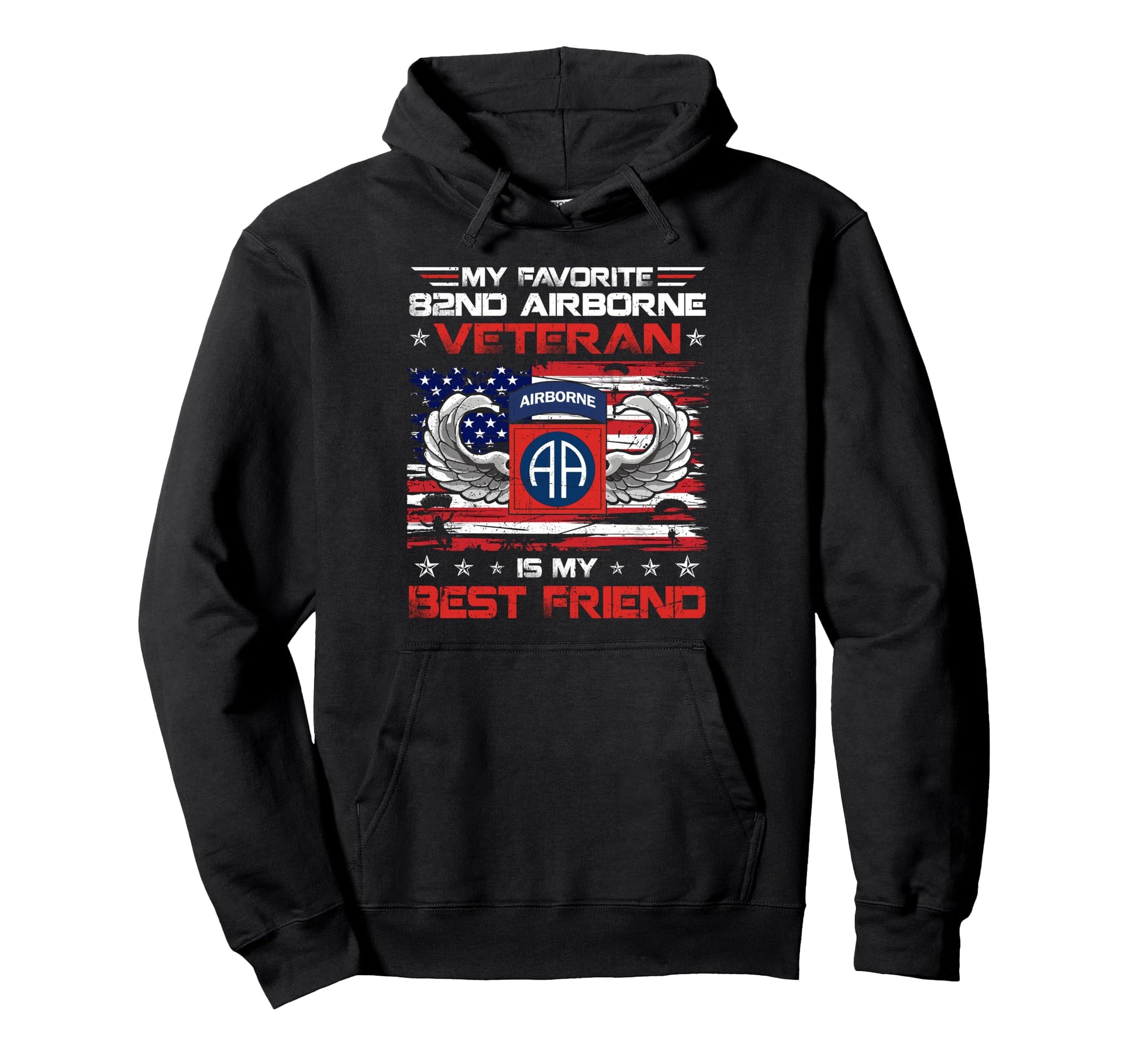 My Favorite 82Nd Airborne Division Hoodie - Unique Graphic for Adults - T-Shirt, Sweatshirt, Hoodie
