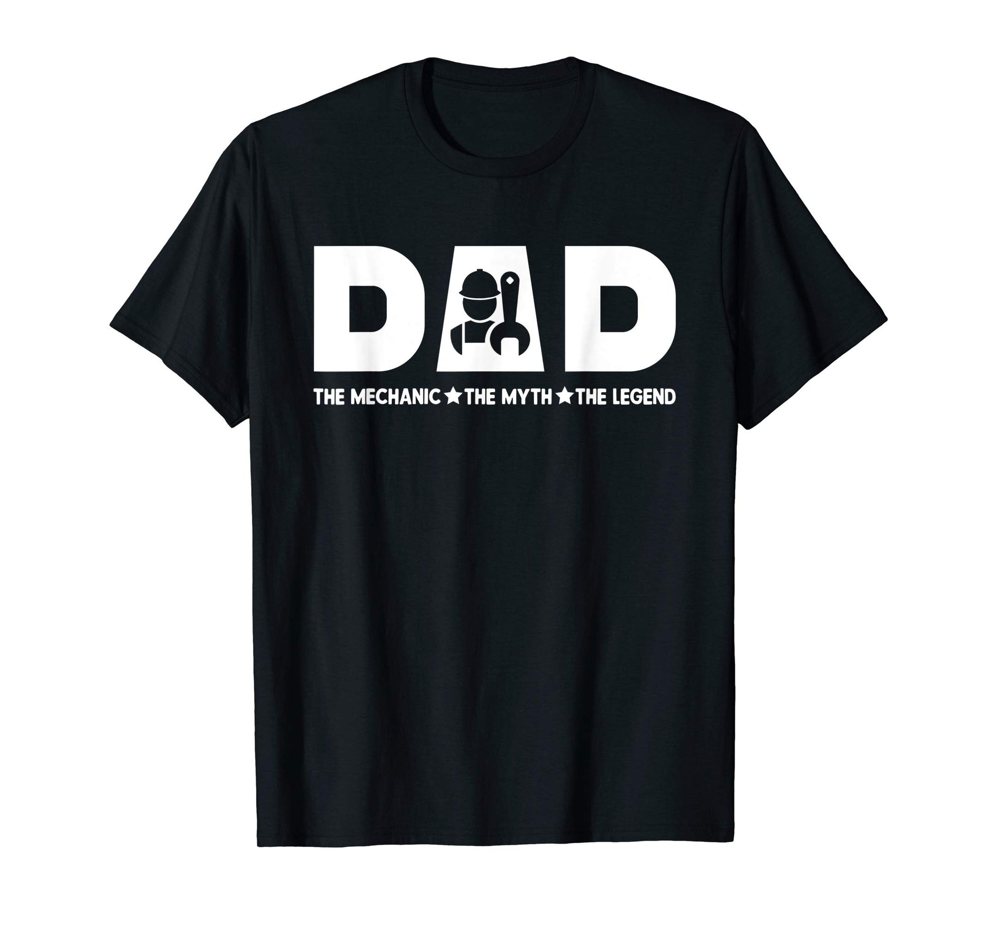 Mens Dad Mechanic Myth Legend T-Shirt - Streetwear Style for Adults - T-Shirt, Sweatshirt, Hoodie