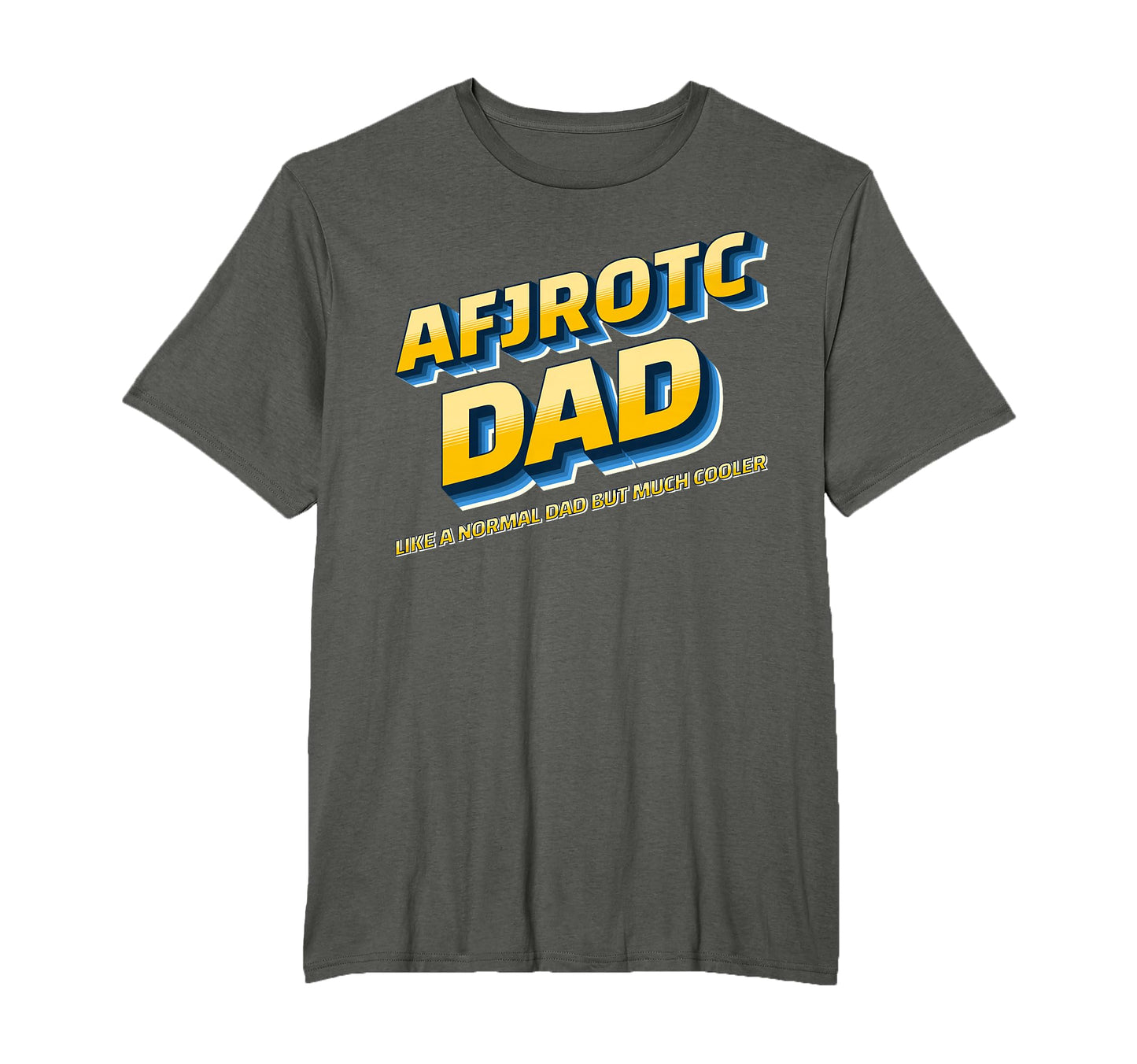 Afjrotc Dad Mens Awesome Military T-Shirt - Custom Art Print for Adults - T-Shirt, Sweatshirt, Hoodie