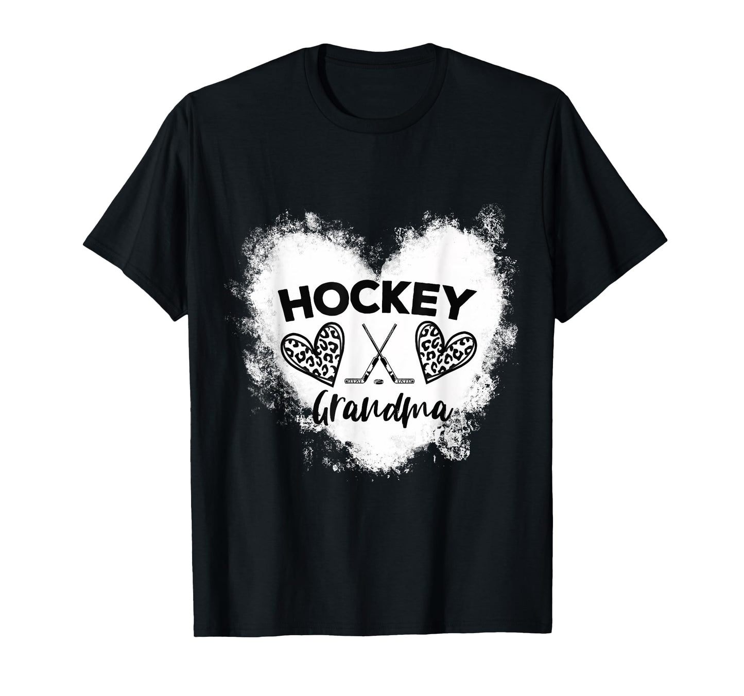 Funny Ice Hockey Grandma Hockey T-Shirt - Aesthetic Graphic Men Women - T-Shirt, Sweatshirt, Hoodie