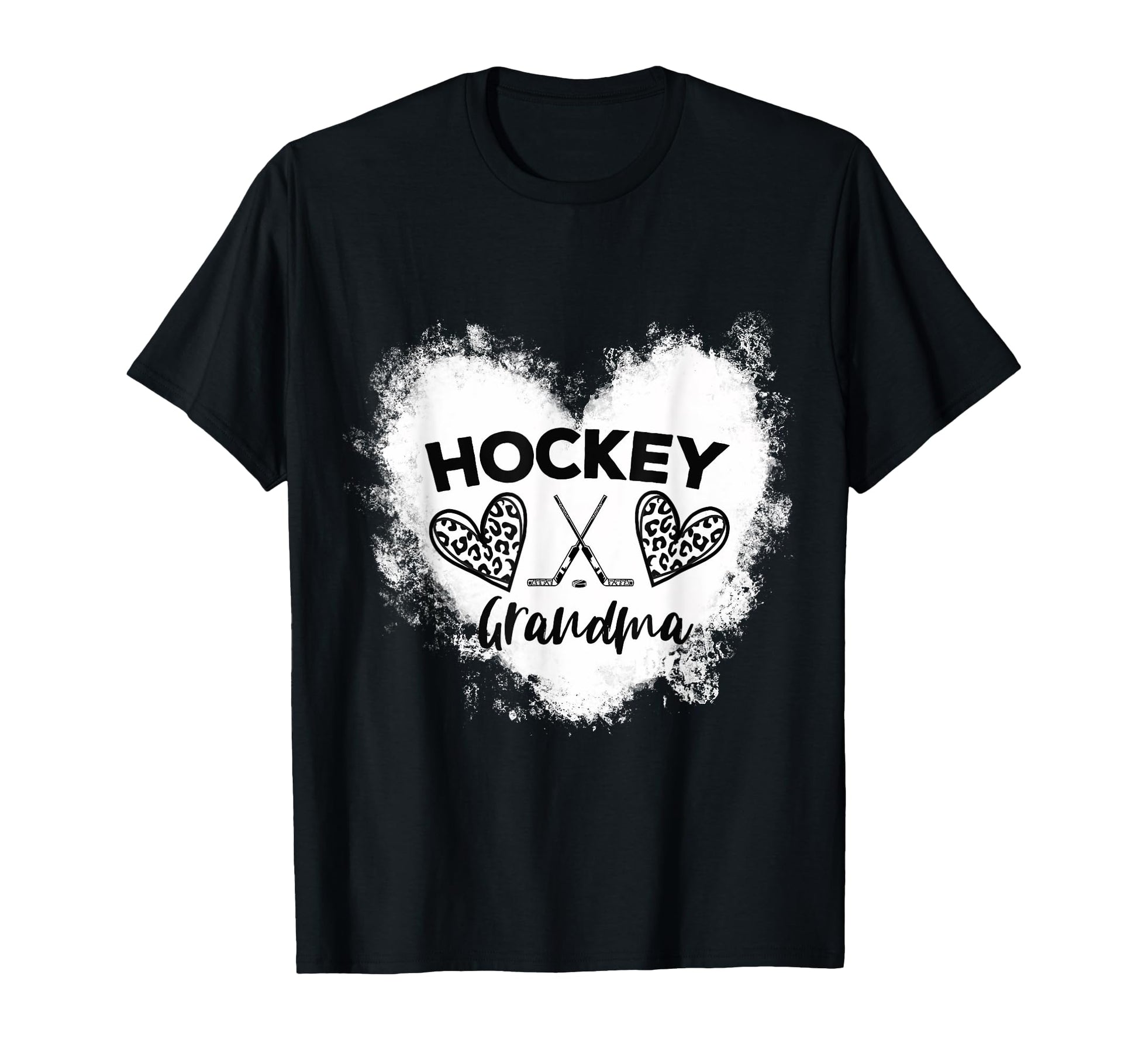 Funny Ice Hockey Grandma Hockey T-Shirt - Aesthetic Graphic Men Women - T-Shirt, Sweatshirt, Hoodie