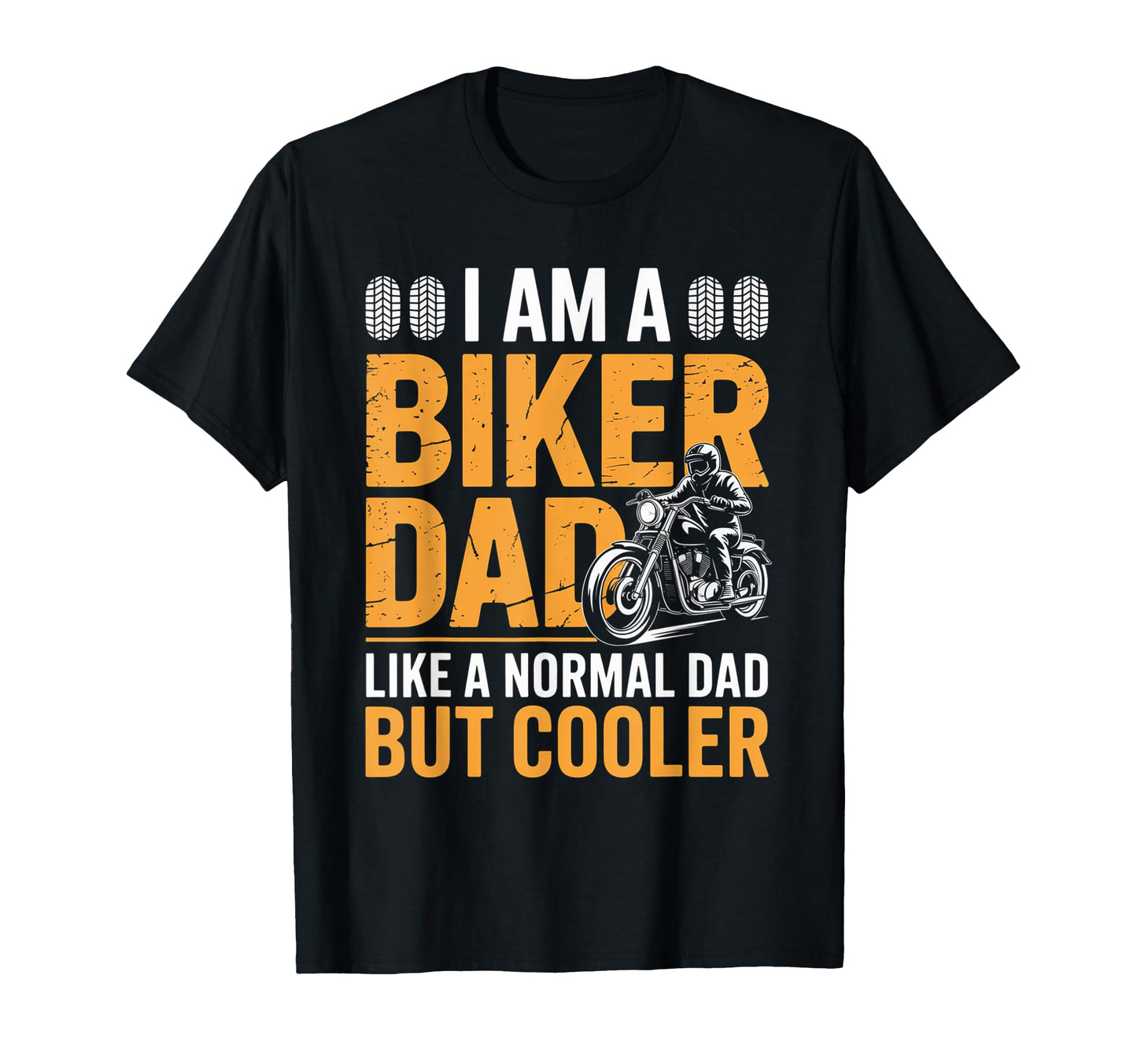 Im Biker Dad Motorcycle Funny Bike T-Shirt - Minimalist Print Unisex - T-Shirt, Sweatshirt, Hoodie