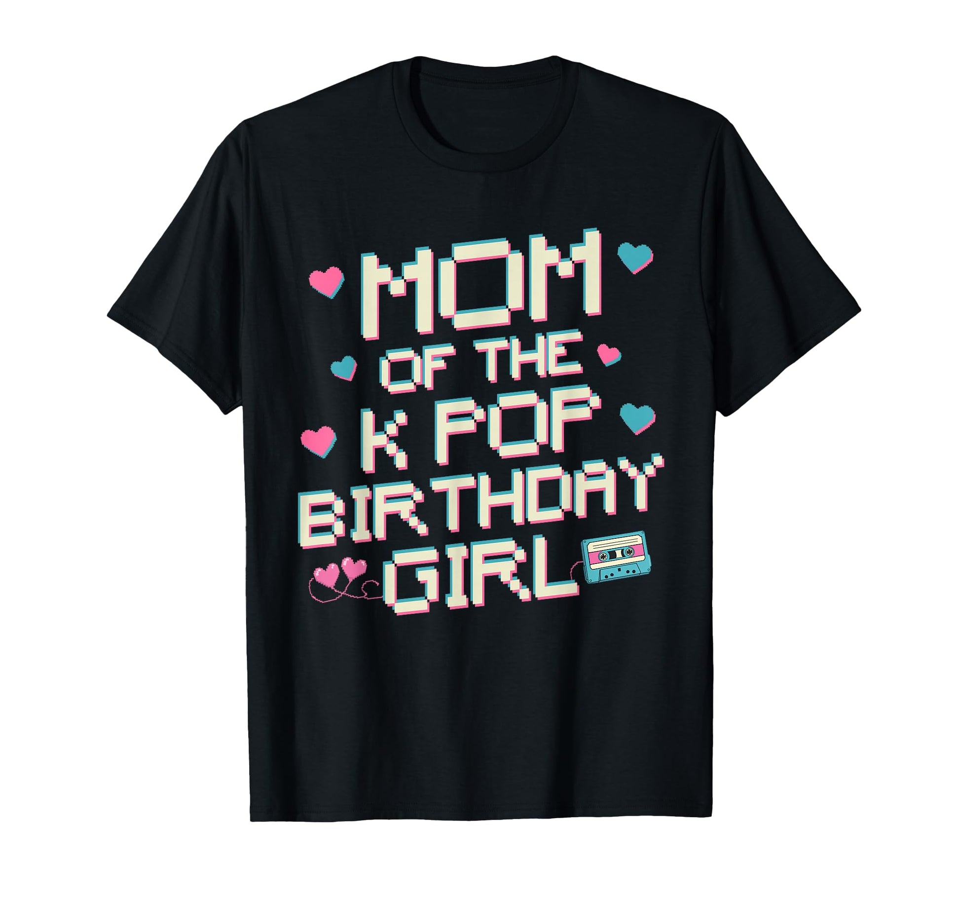 Mom K Pop Birthday Korean Pop Fan T-Shirt - Aesthetic Graphic for Adults - T-Shirt, Sweatshirt, Hoodie