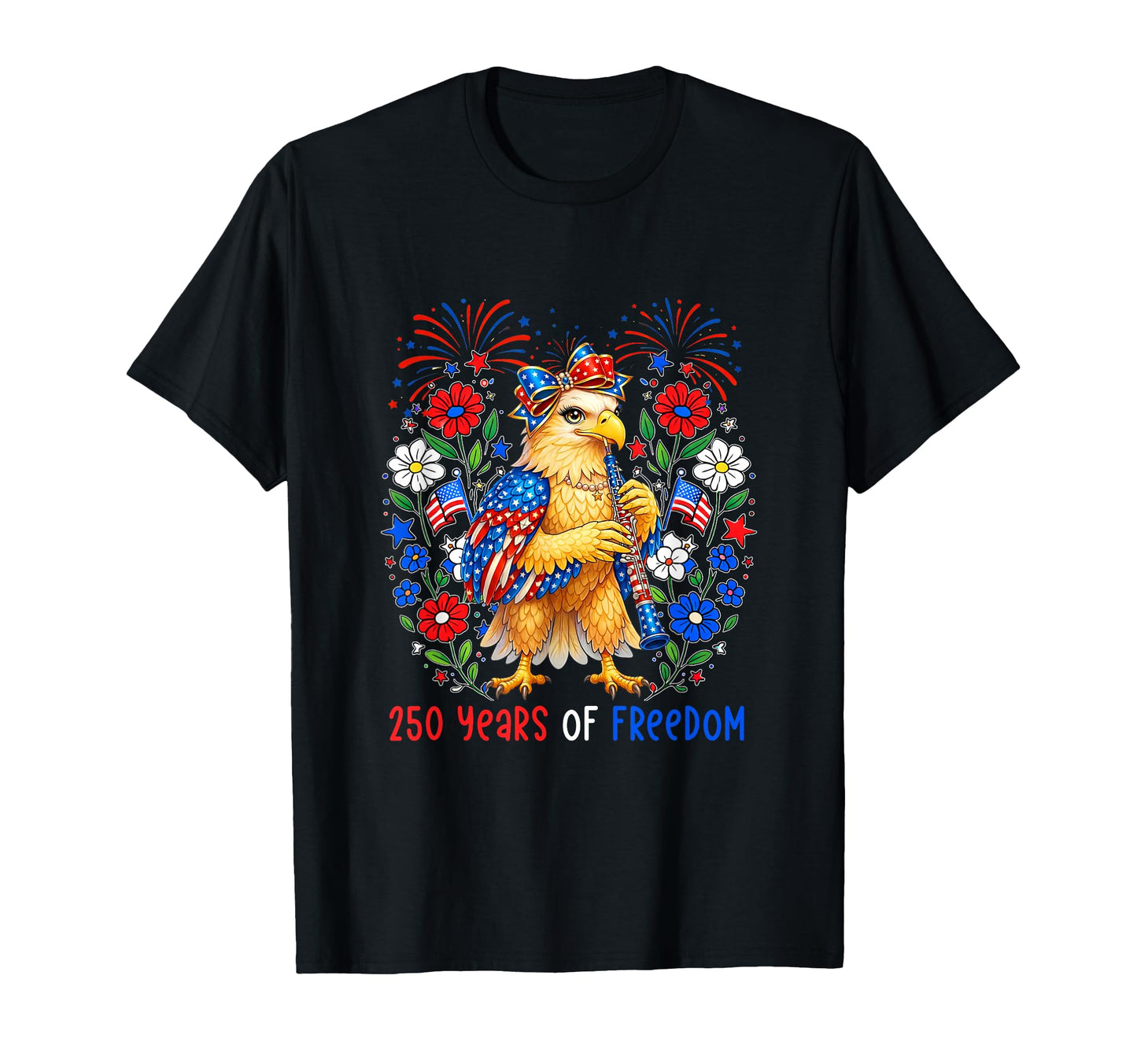 250Th Freedom 4Th July Us Flag Oboe T-Shirt - Unique Graphic Men Women - T-Shirt, Sweatshirt, Hoodie