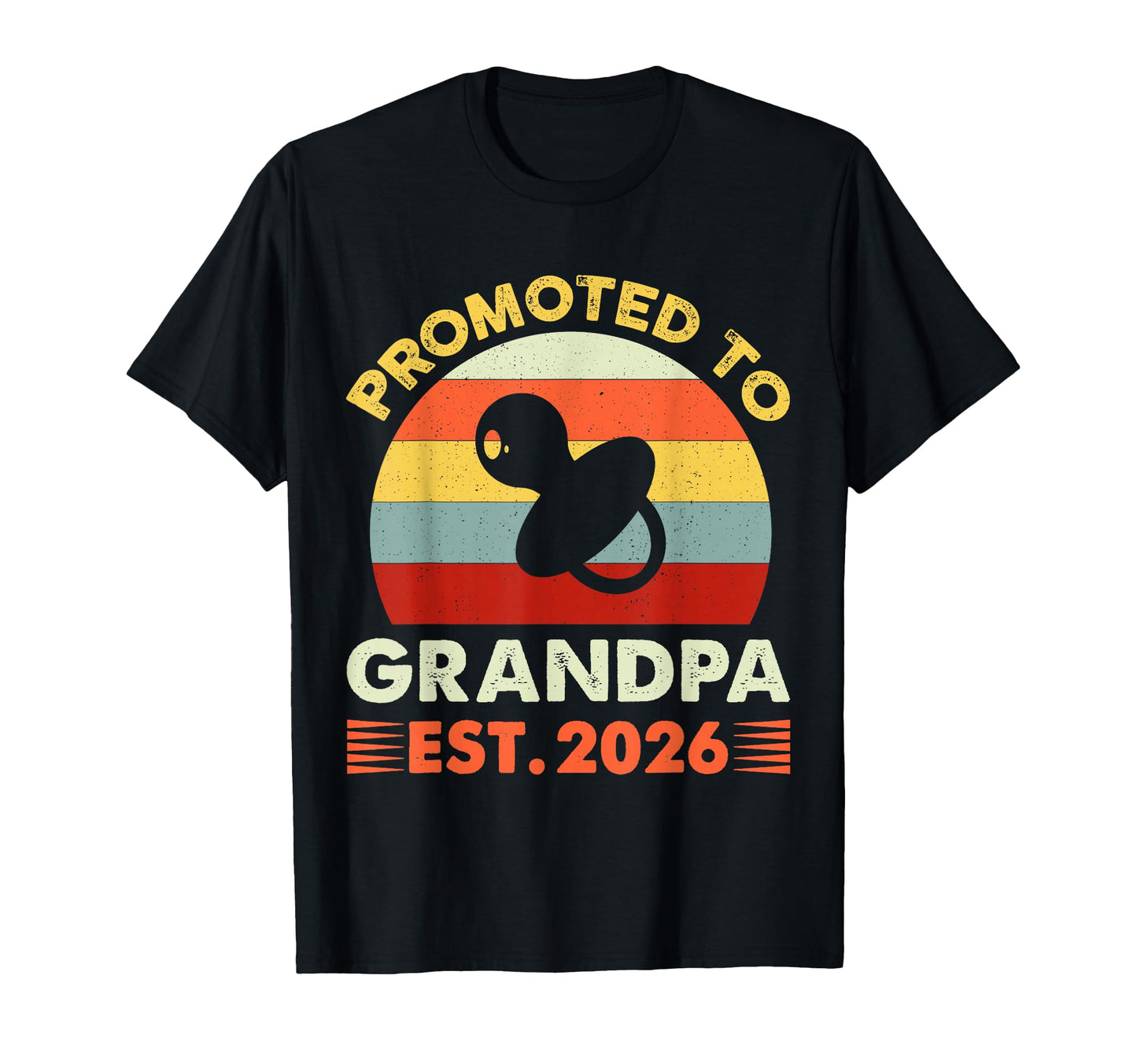 Soon To Be Grandpa 2026 Promoted To T-Shirt - Minimalist Print Men Women - T-Shirt, Sweatshirt, Hoodie