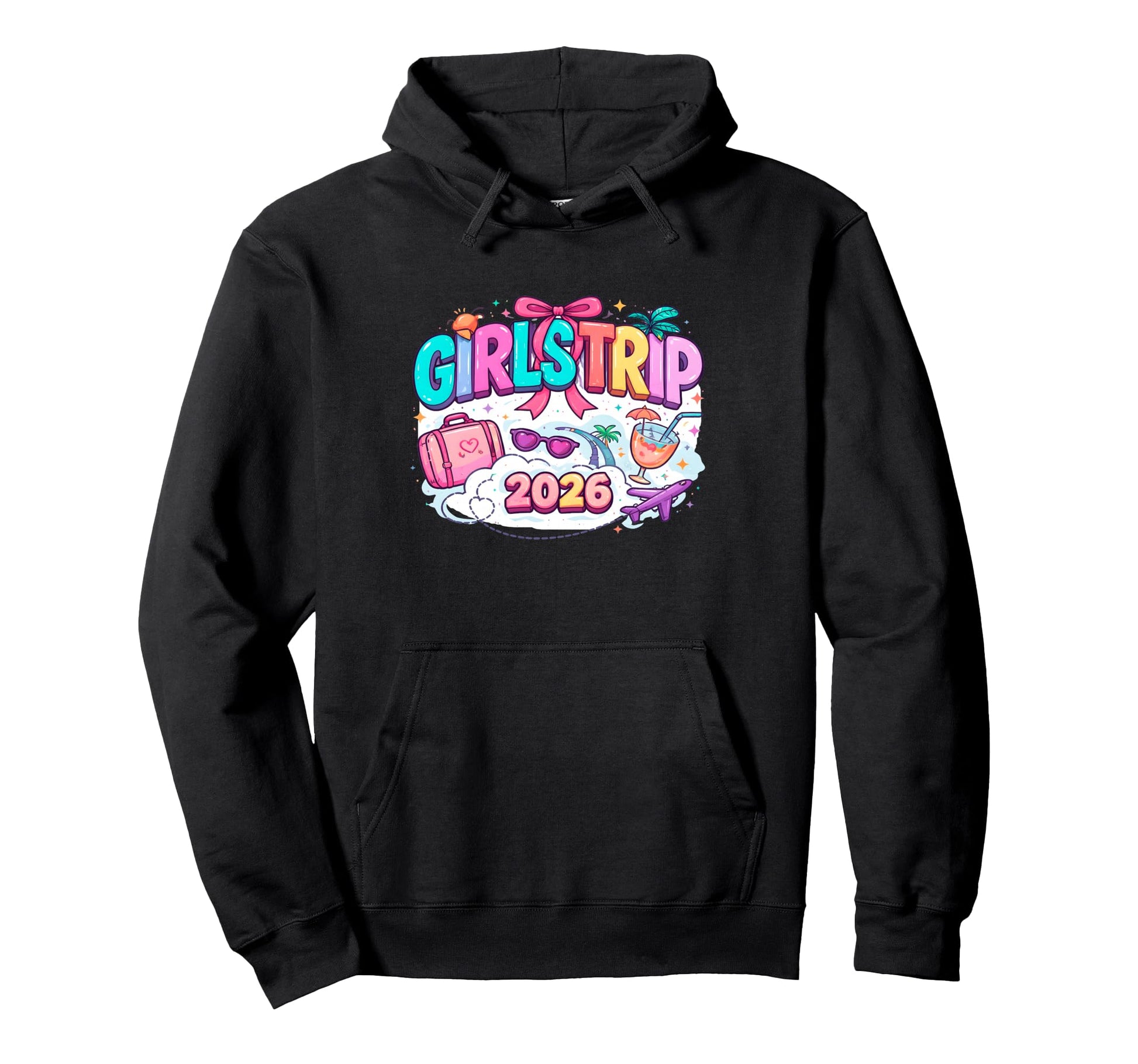 Trip 2026 Colorful Summer Hoodie - Minimalist Print Men Women - T-Shirt, Sweatshirt, Hoodie
