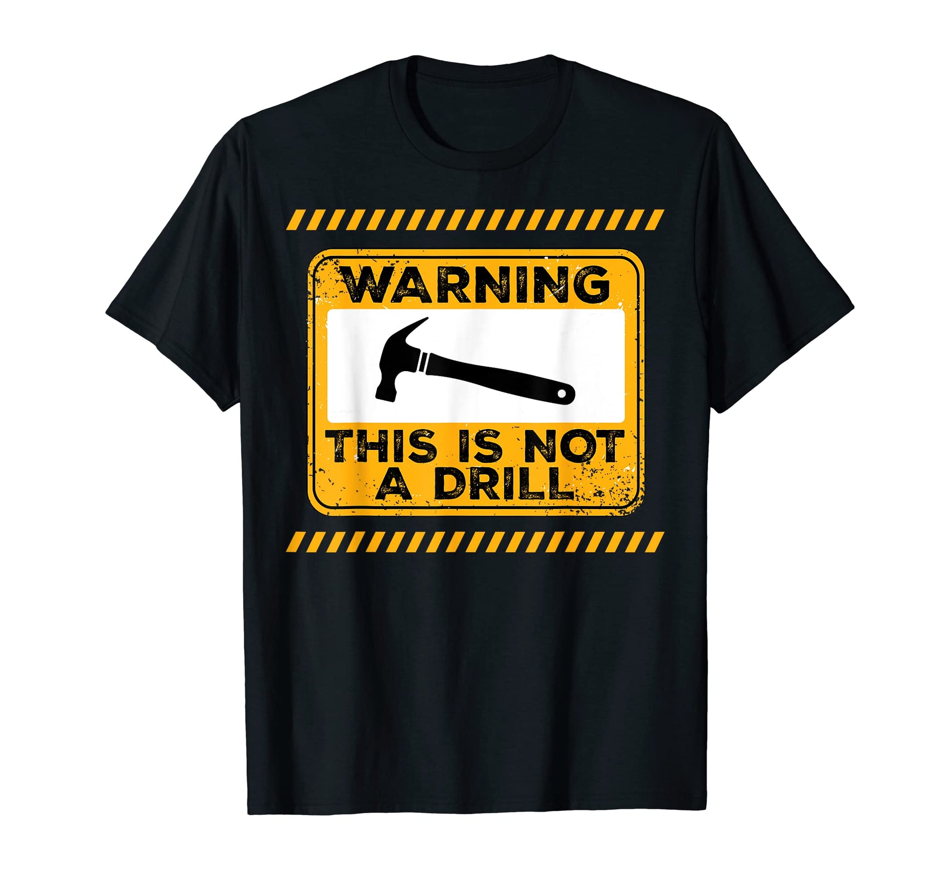 Handyman This Is Not Drill Funny Fathers Day T-Shirt - Graphic Print Unisex - T-Shirt, Sweatshirt, Hoodie