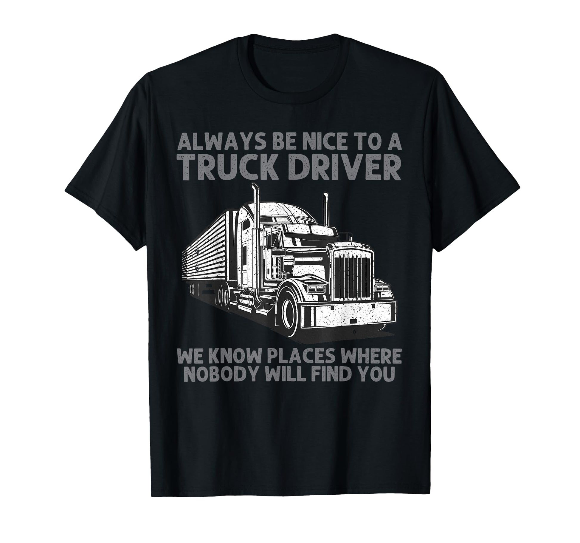 Best Truck Driver Art Dad Trucking T-Shirt - Aesthetic Graphic for Adults - T-Shirt, Sweatshirt, Hoodie