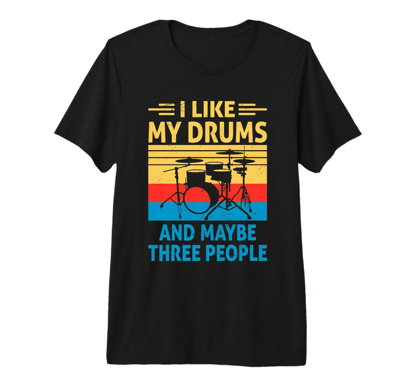 Drummer Musician Drum Player T-Shirt - Unique Graphic Men Women - T-Shirt, Sweatshirt, Hoodie