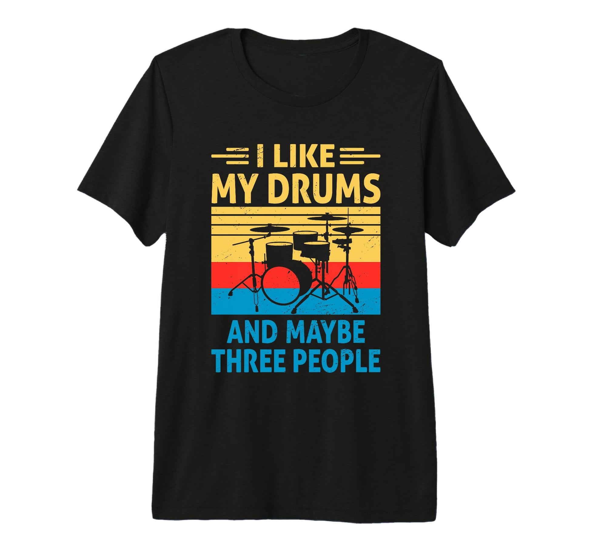 Drummer Musician Drum Player T-Shirt - Unique Graphic Men Women - T-Shirt, Sweatshirt, Hoodie