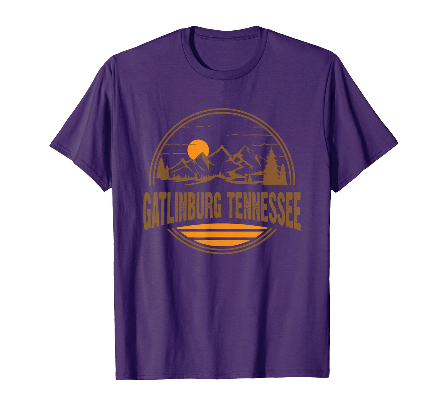 Gatlinburg Tennessee Mountain Hiking T-Shirt - Novelty Apparel for Adults - T-Shirt, Sweatshirt, Hoodie
