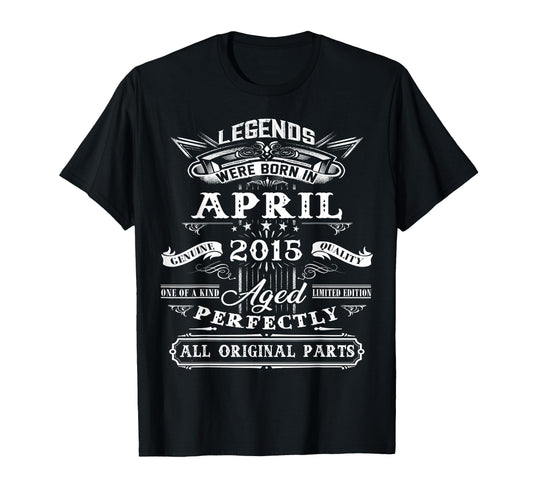 11Th Birthday Gift Legend Born T-Shirt - Casual Everyday Wear Men Women - T-Shirt, Sweatshirt, Hoodie