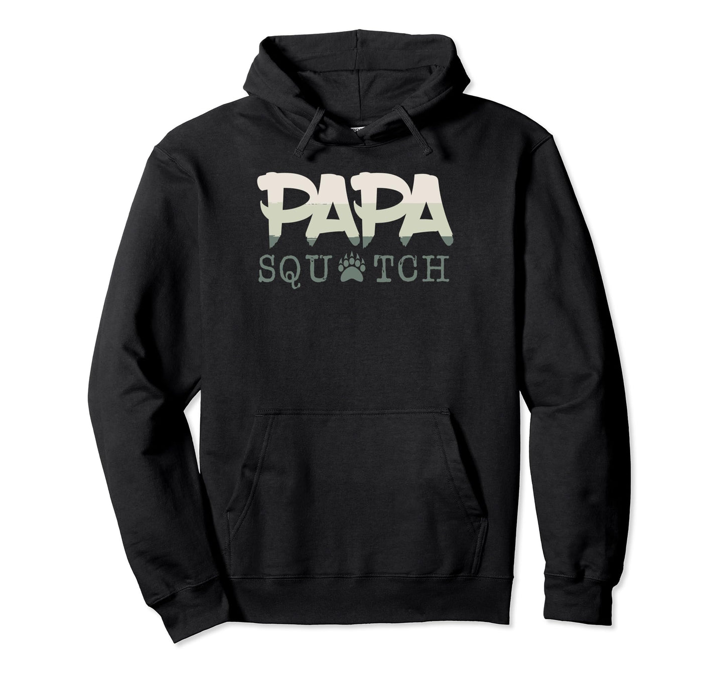 Papa Squatch Happy Fathers Day Daddy Hoodie - Trendy Graphic for Adults - T-Shirt, Sweatshirt, Hoodie