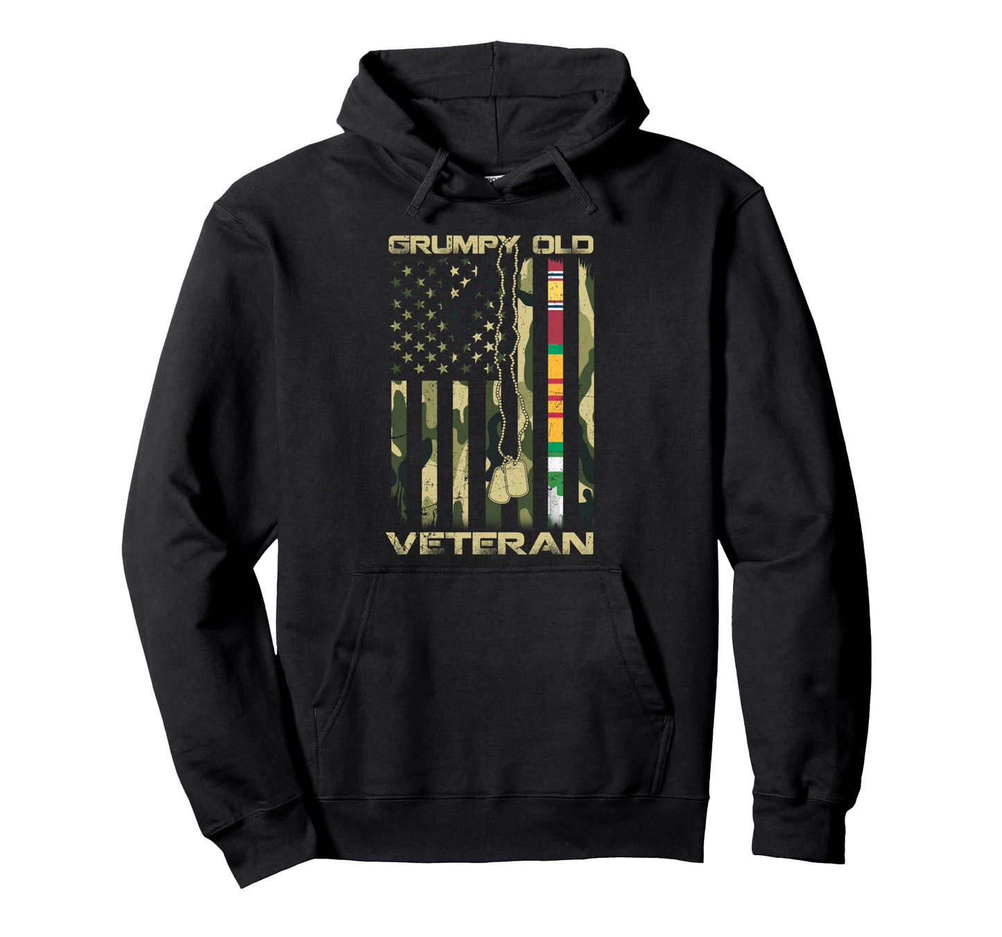 Patriotic Grumpy Old Vietnam War Hoodie - Fun Novelty Design Men Women - T-Shirt, Sweatshirt, Hoodie