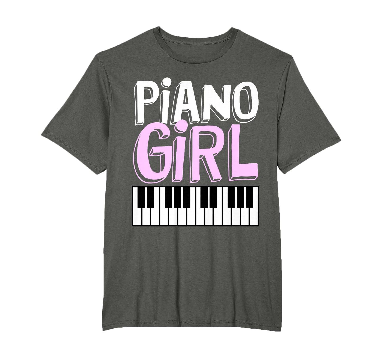 Piano Funny Pianist Music Keyboardist T-Shirt - Minimalist Print Unisex - T-Shirt, Sweatshirt, Hoodie