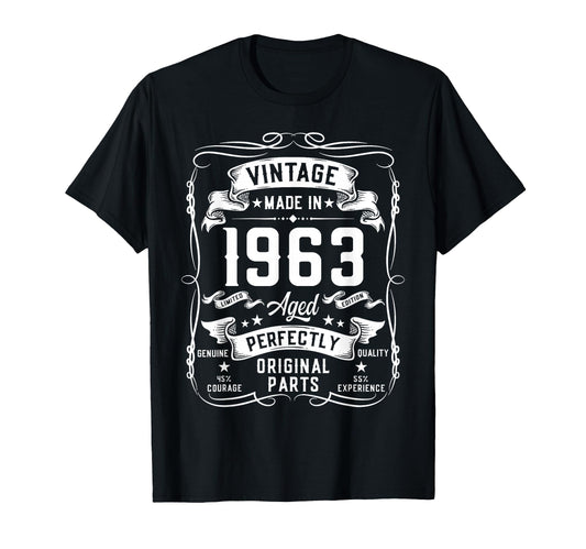 1963 63Yr 63Rd Birthday Gifts 63 T-Shirt - Casual Everyday Wear Unisex - T-Shirt, Sweatshirt, Hoodie