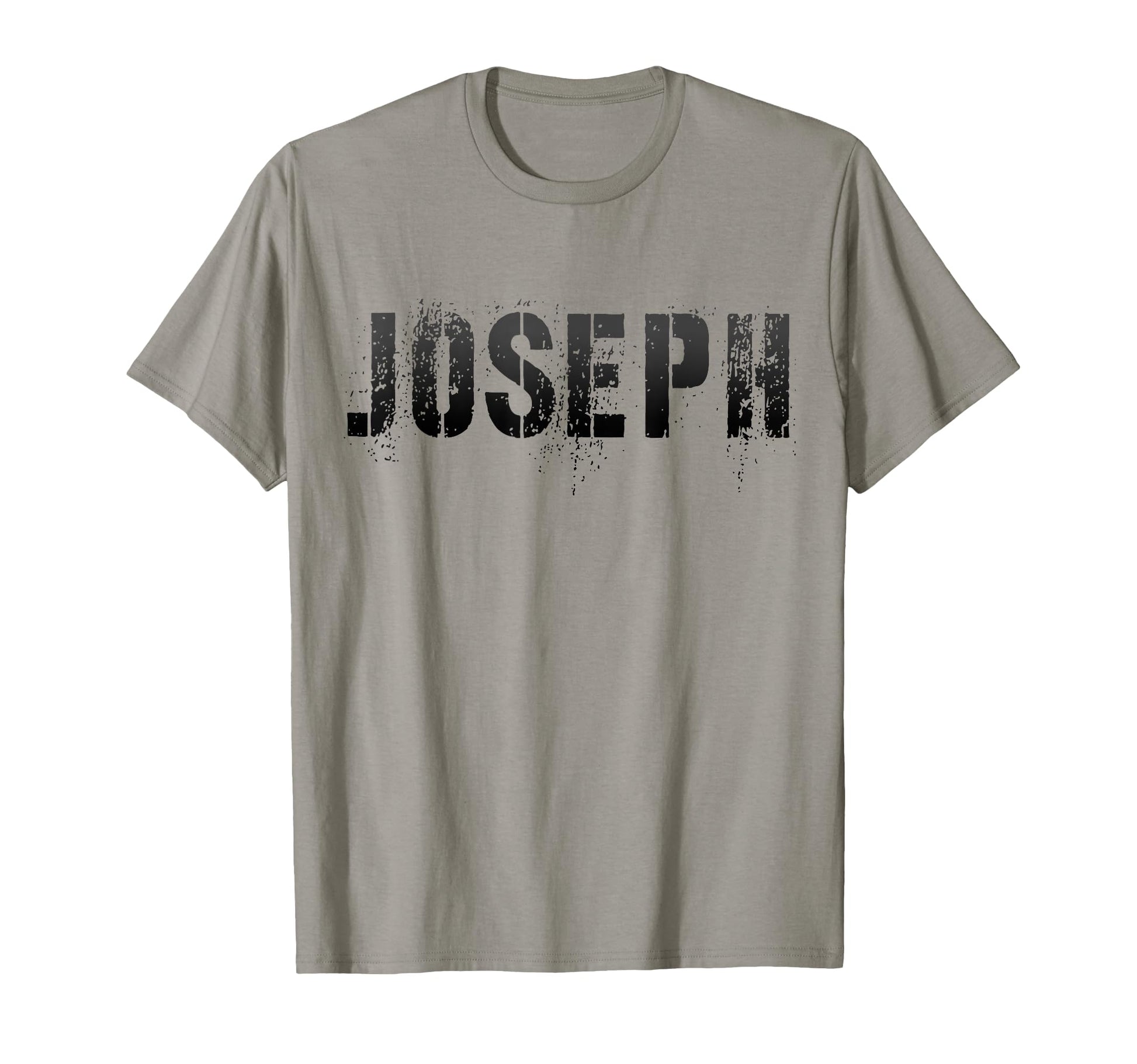 First Name Joseph Military T-Shirt - Casual Everyday Wear Men Women - T-Shirt, Sweatshirt, Hoodie
