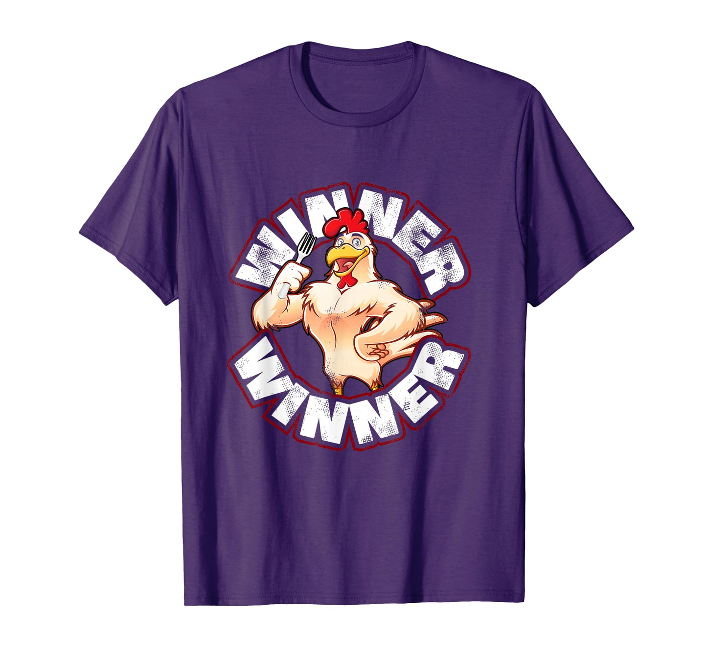 Winner Chicken Lucky Casino Gambling T-Shirt - Graphic Print Men Women - T-Shirt, Sweatshirt, Hoodie