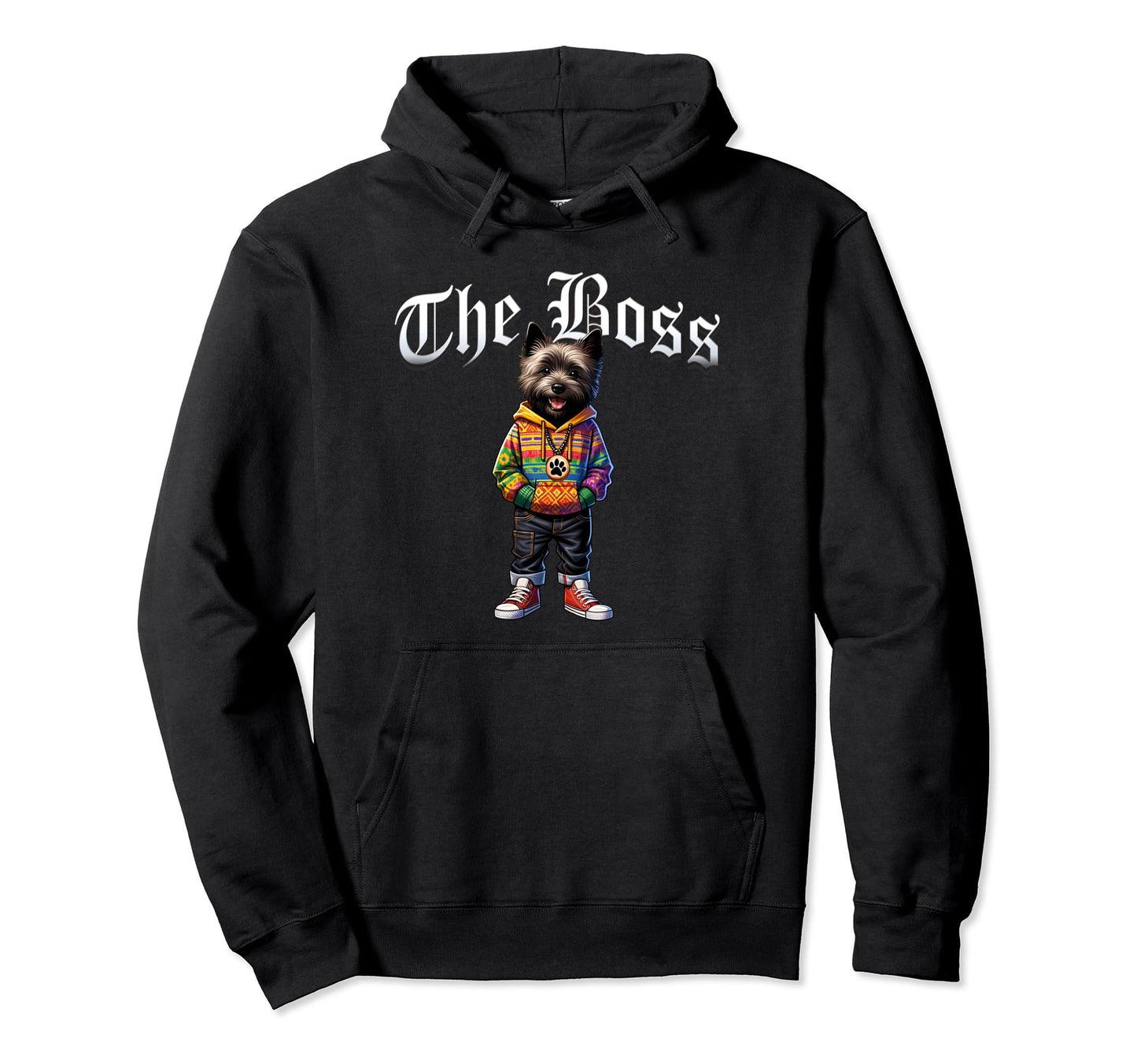 Cairn Terrier Dog Boss Jacket Outfit Dog Hoodie - Unique Graphic Unisex - T-Shirt, Sweatshirt, Hoodie