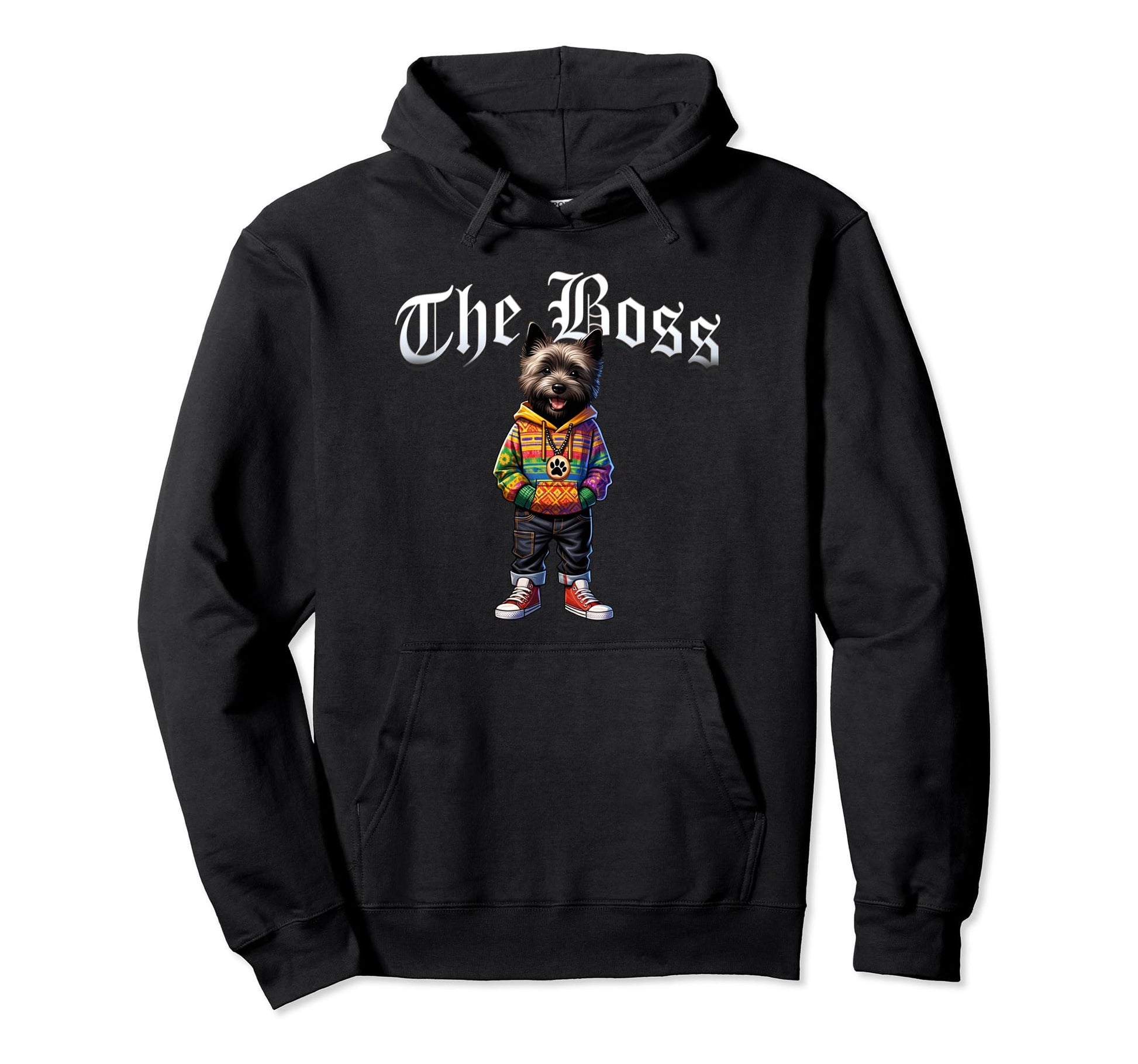 Cairn Terrier Dog Boss Jacket Outfit Dog Hoodie - Unique Graphic Unisex - T-Shirt, Sweatshirt, Hoodie