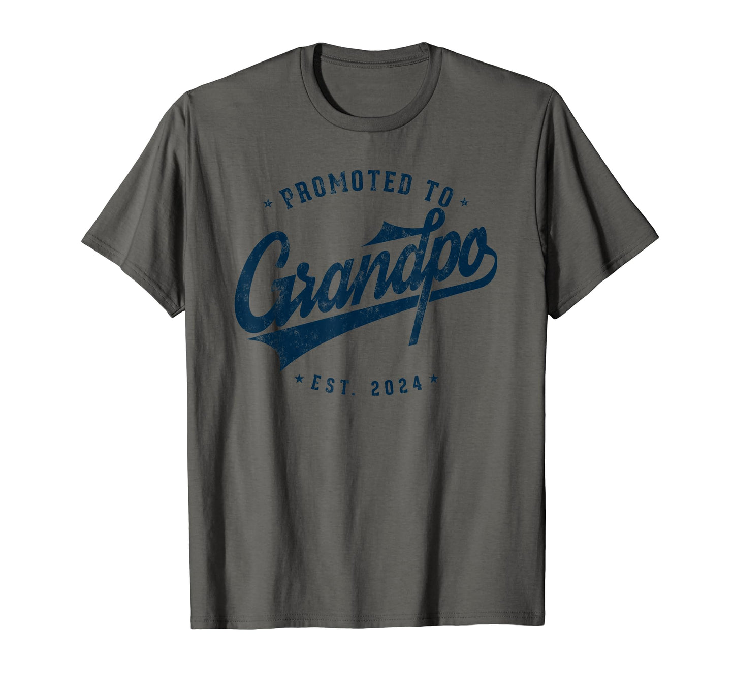 Promoted To Grandpa Est 2024 Pregnancy T-Shirt - Trendy Graphic for Adults - T-Shirt, Sweatshirt, Hoodie