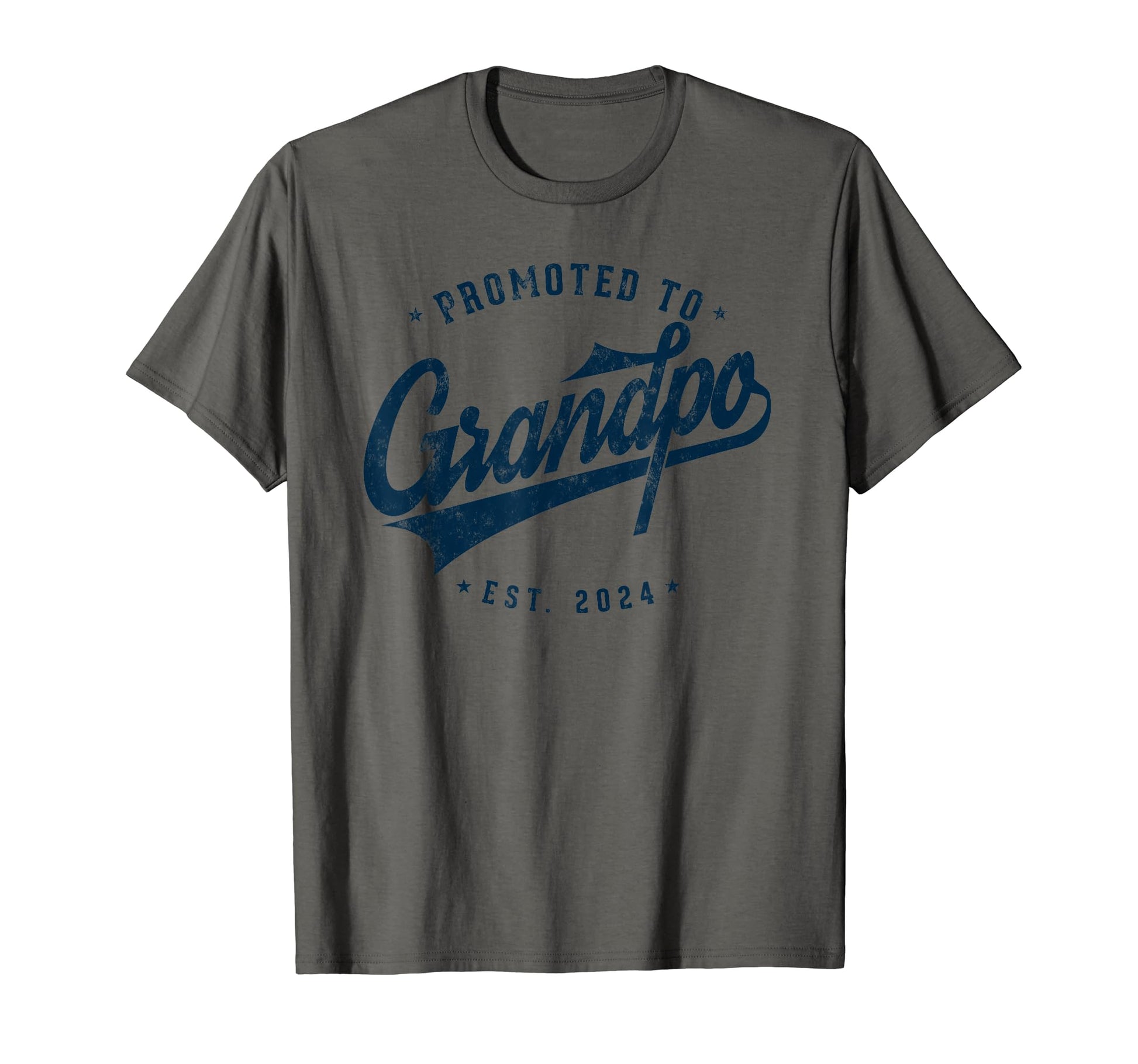 Promoted To Grandpa Est 2024 Pregnancy T-Shirt - Trendy Graphic for Adults - T-Shirt, Sweatshirt, Hoodie