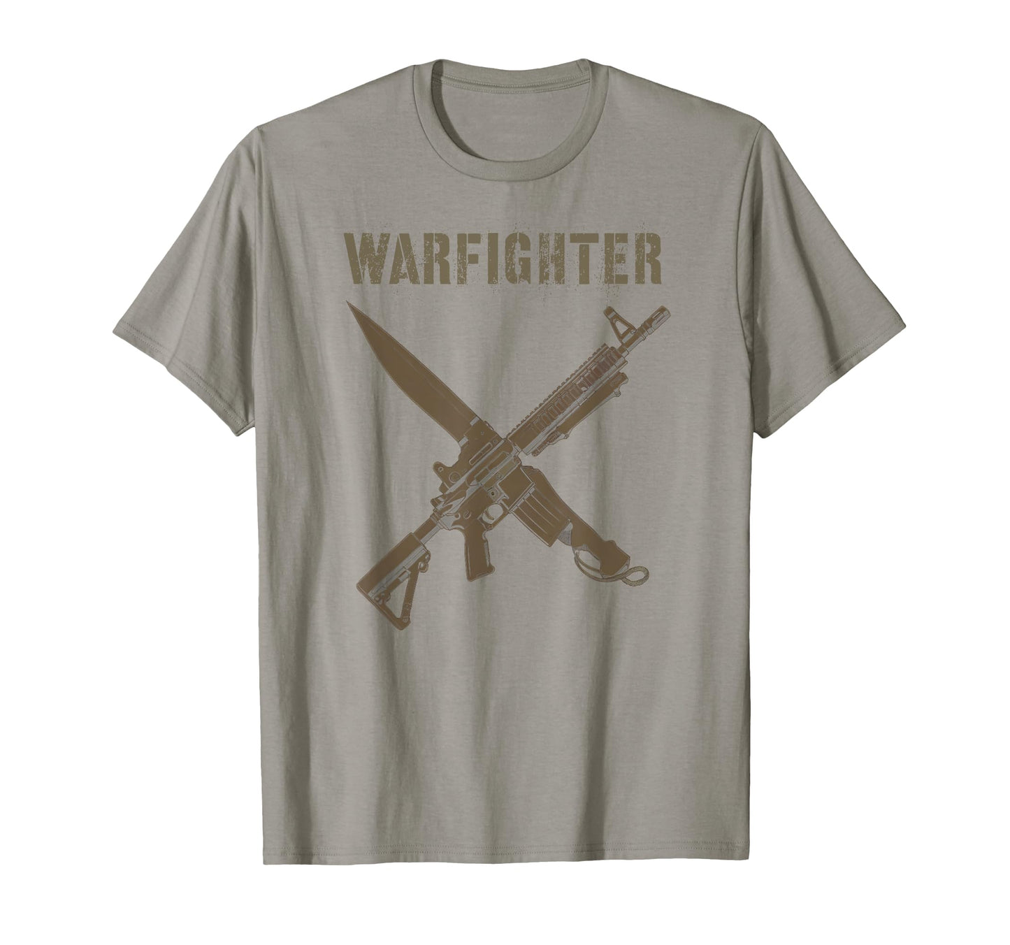 Heroic Patriotic Warfighter Veteran T-Shirt - Custom Art Print for Adults - T-Shirt, Sweatshirt, Hoodie