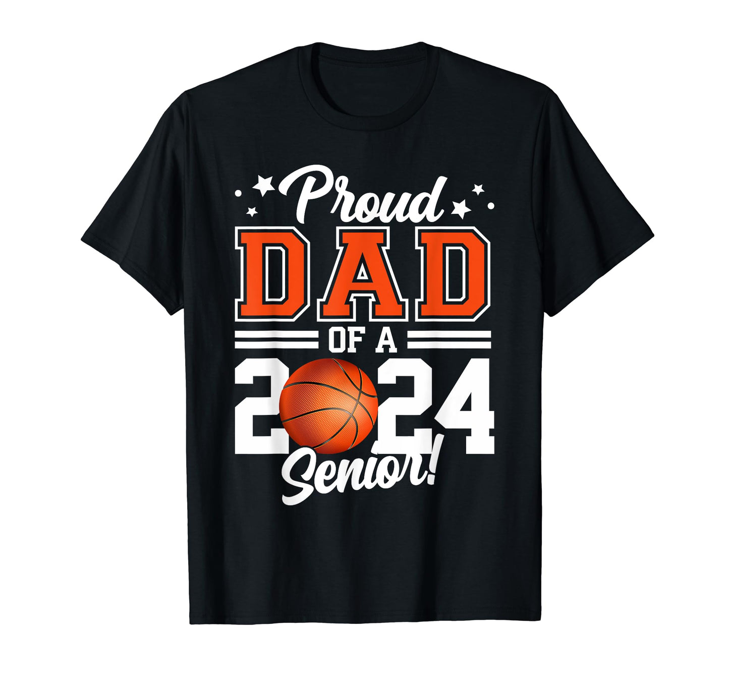 Proud Dad 2024 Senior Graduate T-Shirt - Graphic Print Men Women - T-Shirt, Sweatshirt, Hoodie