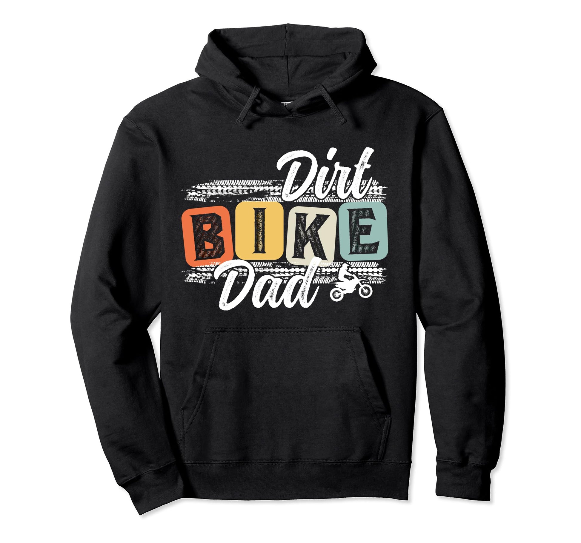 Dirt Bike Dad Dirt Biker Dad Dirt Bike Hoodie - Aesthetic Graphic Unisex - T-Shirt, Sweatshirt, Hoodie