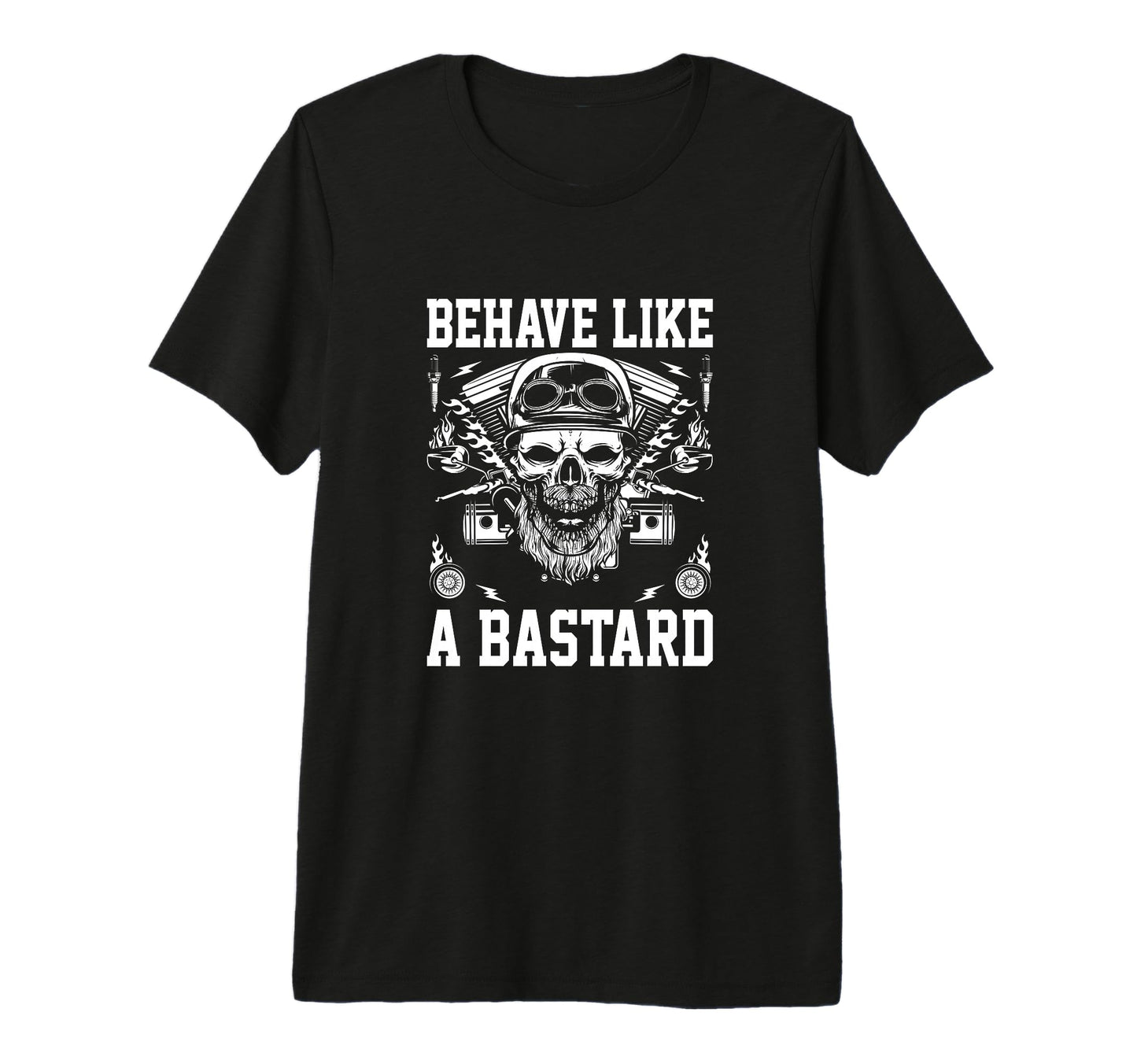 Motorcycle Lover Motorcycle Chopper Old T-Shirt - Graphic Print for Adults - T-Shirt, Sweatshirt, Hoodie