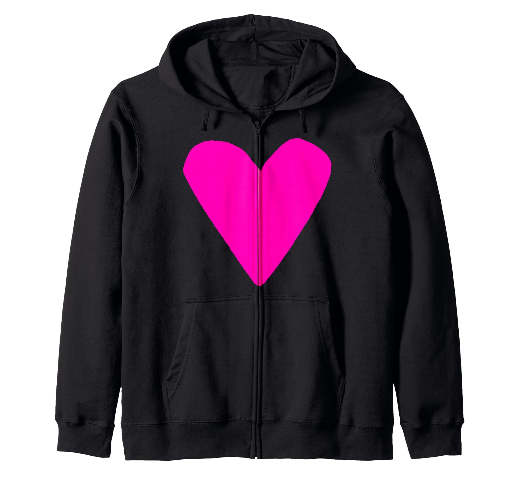Pop Art Big Heart Tees Hoodie - Casual Everyday Wear Men Women - T-Shirt, Sweatshirt, Hoodie