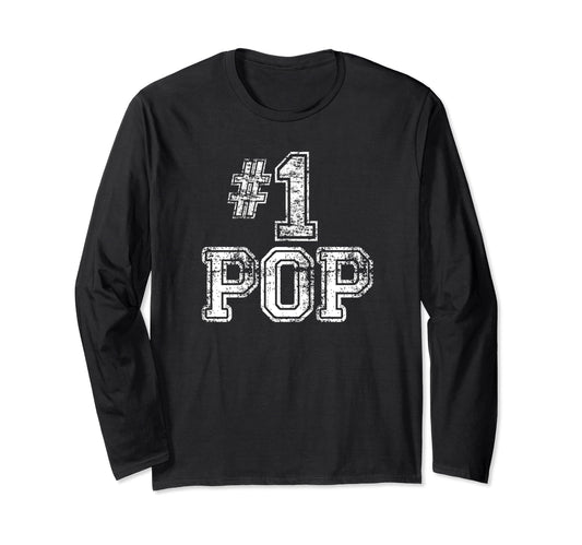 1 Pop Number One Sports Fathers Day Gift T-Shirt - Trendy Graphic Unisex - T-Shirt, Sweatshirt, Hoodie