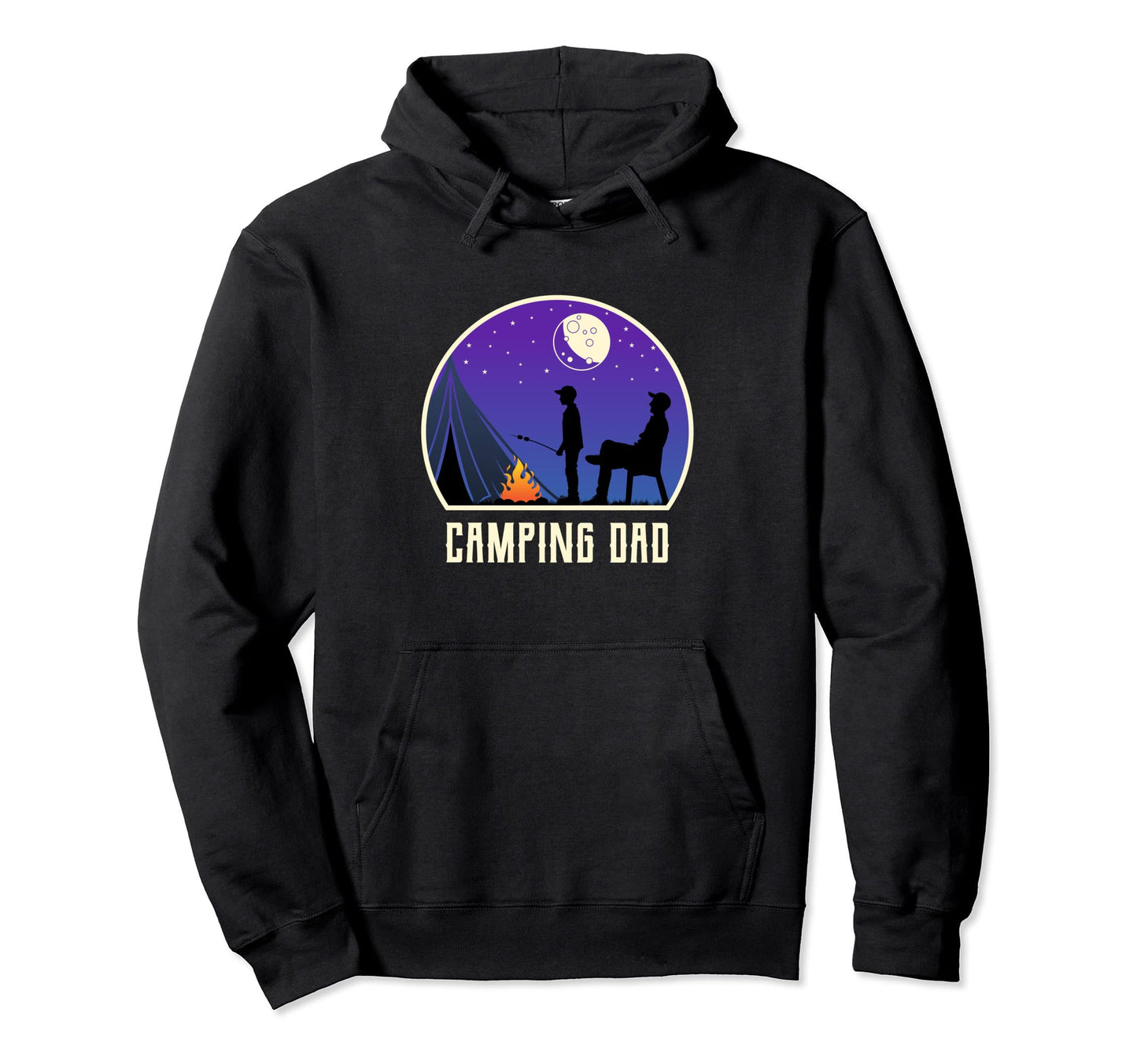 Camping Mountains Wilderness Hiking Hoodie - Streetwear Style for Adults - T-Shirt, Sweatshirt, Hoodie