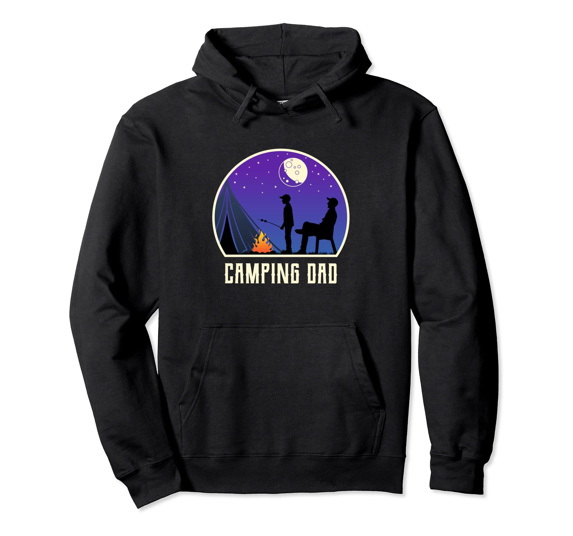 Camping Mountains Wilderness Hiking Hoodie - Streetwear Style for Adults - T-Shirt, Sweatshirt, Hoodie