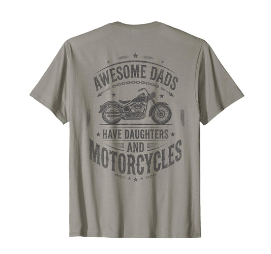 Awesome Dads Have Daughters And T-Shirt - Novelty Apparel Men Women - T-Shirt, Sweatshirt, Hoodie