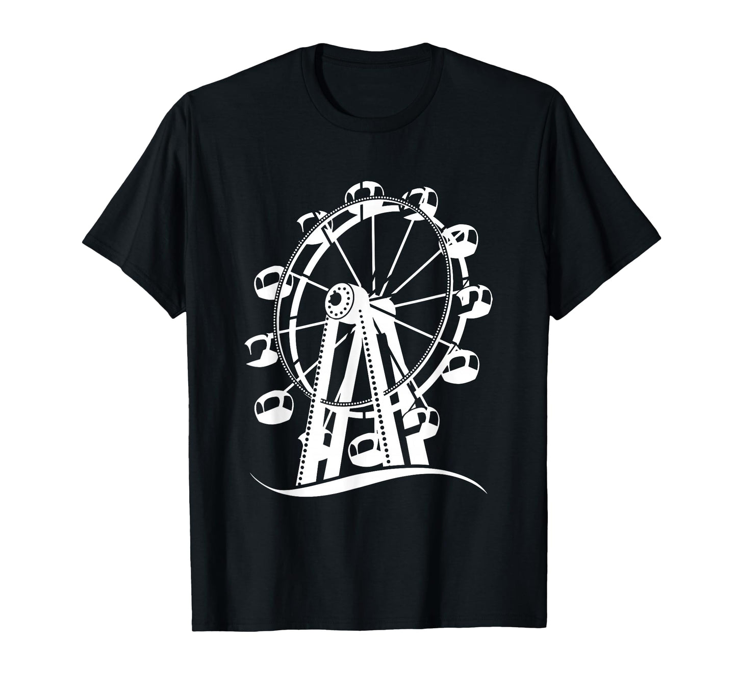 Ferris Wheel Adventure Ride Family Day T-Shirt - Custom Art Print Unisex - T-Shirt, Sweatshirt, Hoodie